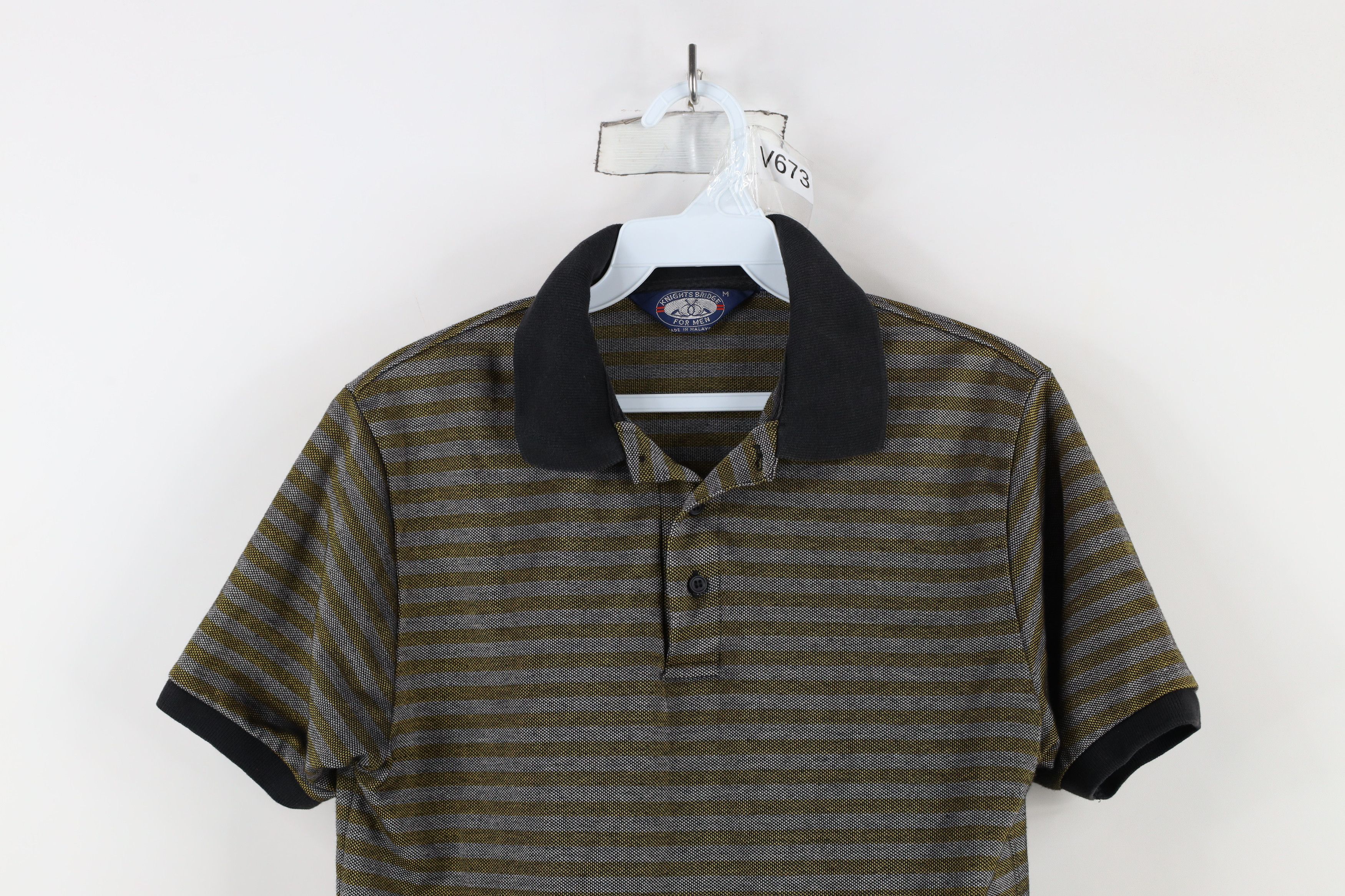 Vintage Vintage 90s Streetwear Short Sleeve Collared Polo Shirt Size US M / EU 48-50 / 2 - 2 Thumbnail