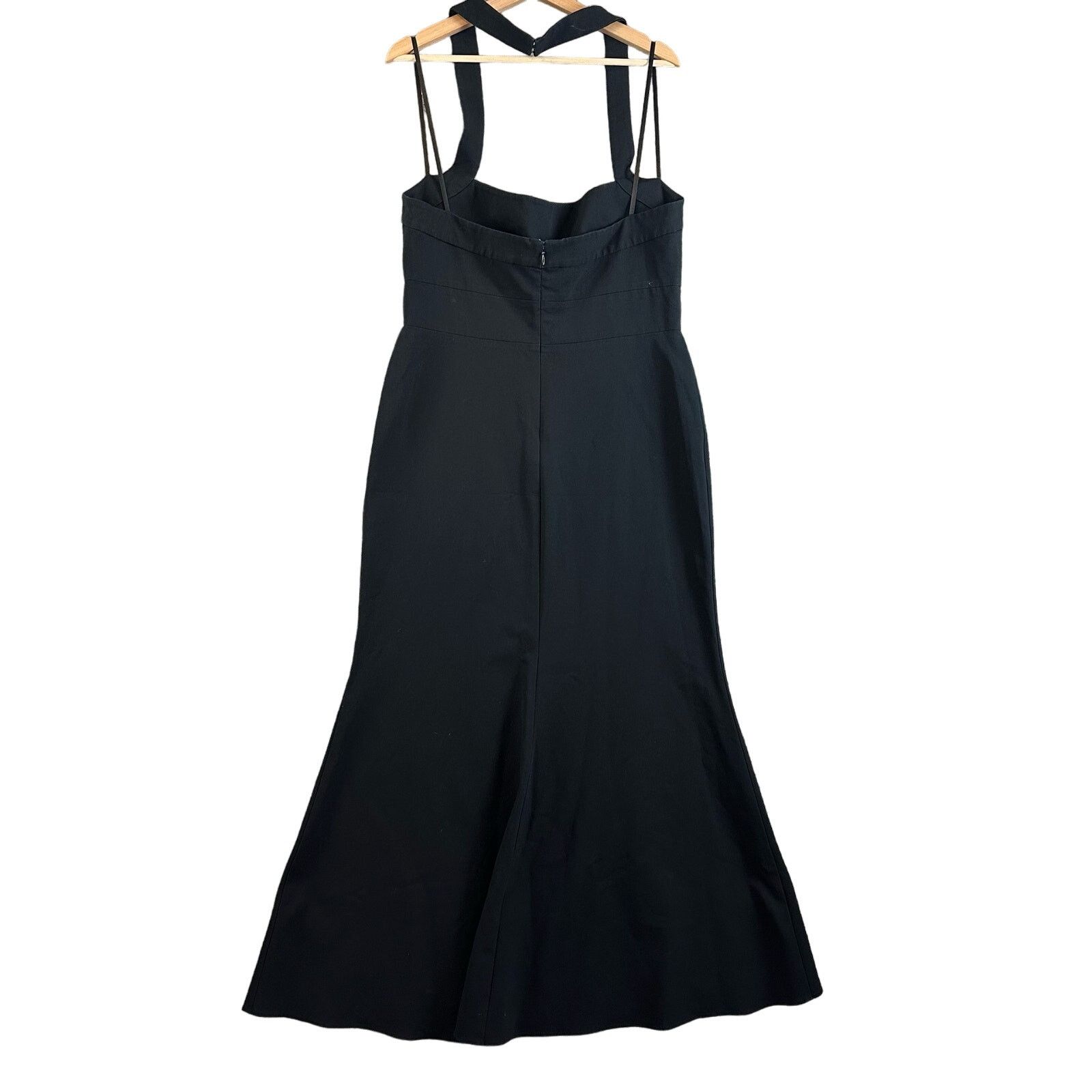 Jil Stuart Jill Stuart Black Tie Halter Trumpet Mermaid Dress Gown 14 Size XL / US 12-14 / IT 48-50 - 3 Thumbnail