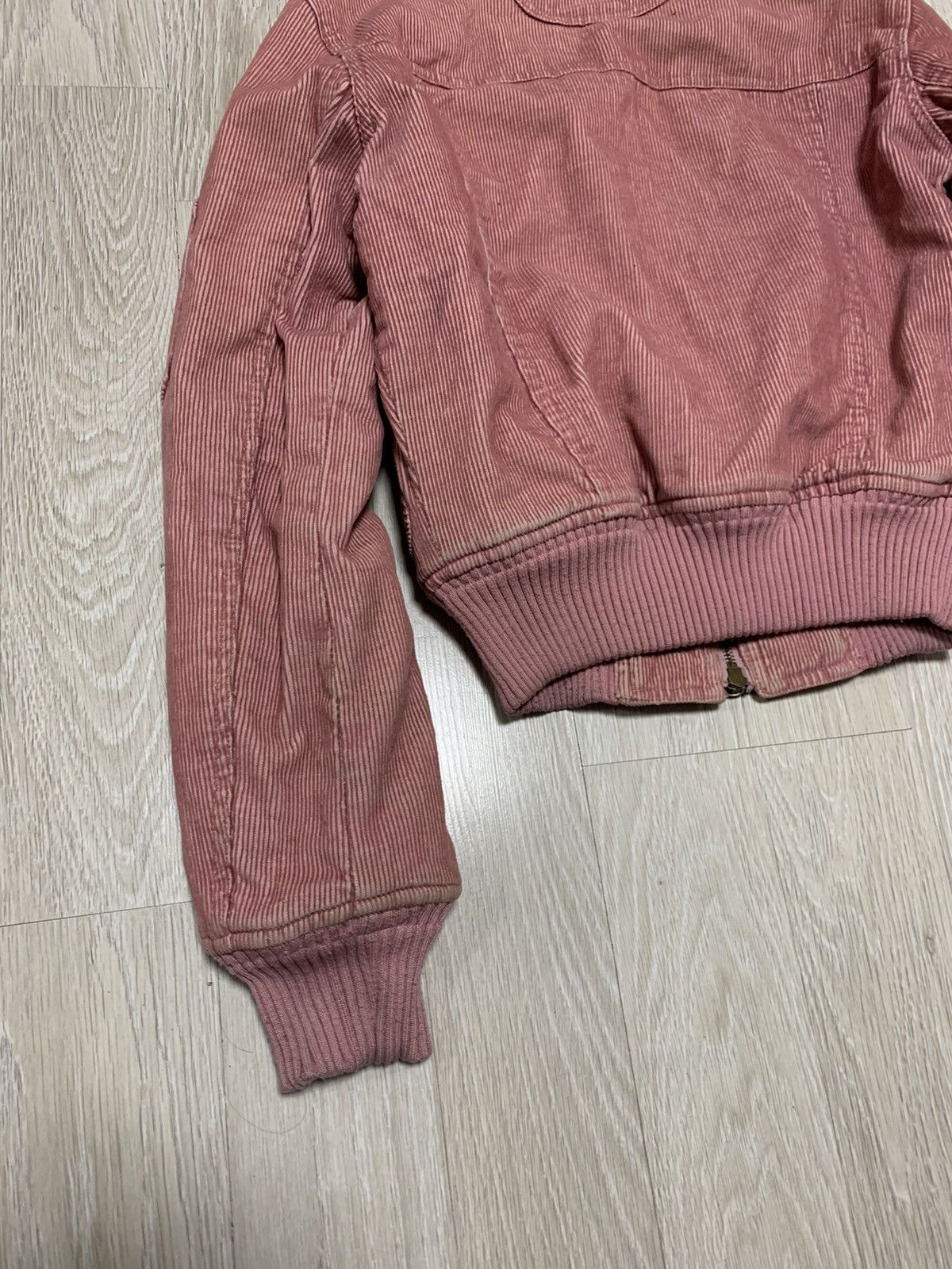 If Six Was Nine × Vintage Avantgarde velvet faded bomber jacket , archive , y2k style Size XS / US 0-2 / IT 36-38 - 9 Thumbnail