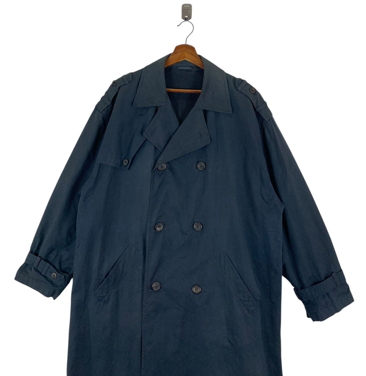 Versace Jeans Couture VINTAGE VERSACE V2 TRENCH COAT DOUBLE BREAST Size US L / EU 52-54 / 3 - 4 Thumbnail