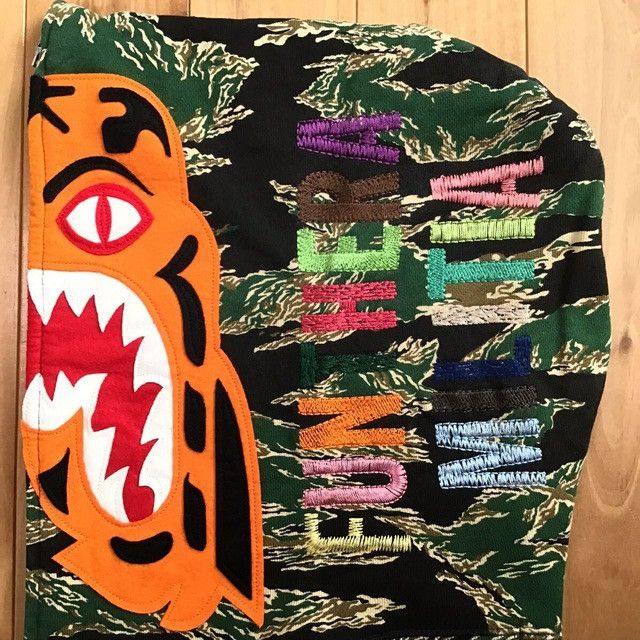 Bape × Nigo BAPE Tiger camo Tiger full zip hoodie a bathing ape Size US M / EU 48-50 / 2 - 5 Thumbnail