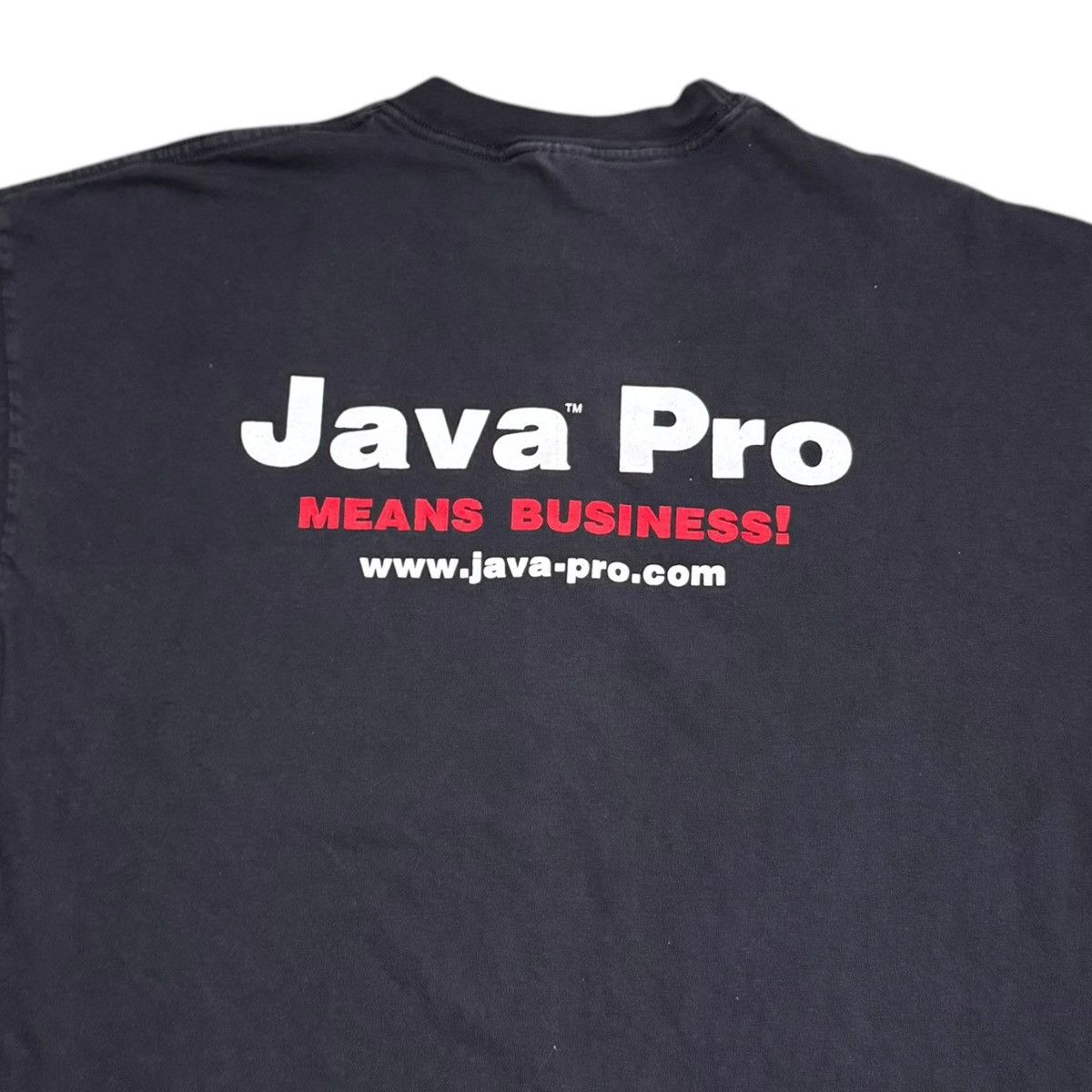 Hanes Vintage Hanes Java Pro Coding IT Logo Cotton Shirt Adult XL Size US XL / EU 56 / 4 - 2 Thumbnail