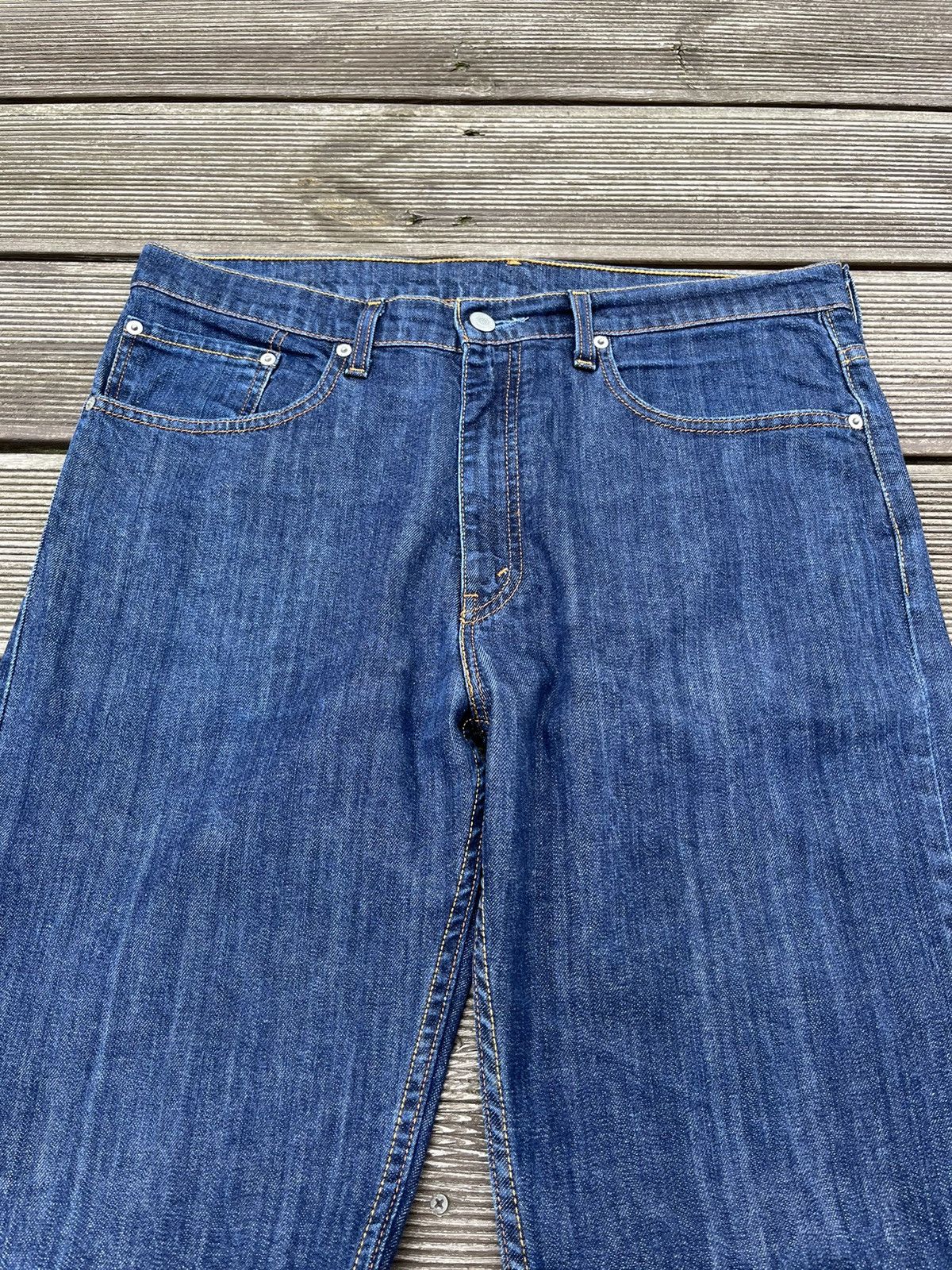 Levi's × Vintage Vintage Beauty Levis Jeans Pants Tab Navy Blue Size US 34 / EU 50 - 9 Thumbnail