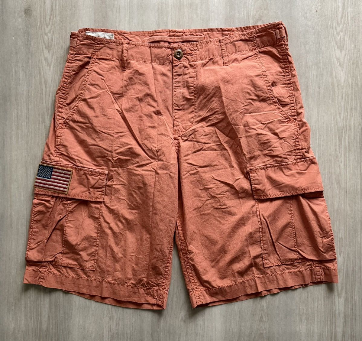 Polo Ralph Lauren Vtg Ralph Lauren DENIM SUPPLY Shorts Flag D.S. USRL Sz 34 Size US 34 / EU 50 - 1 Thumbnail