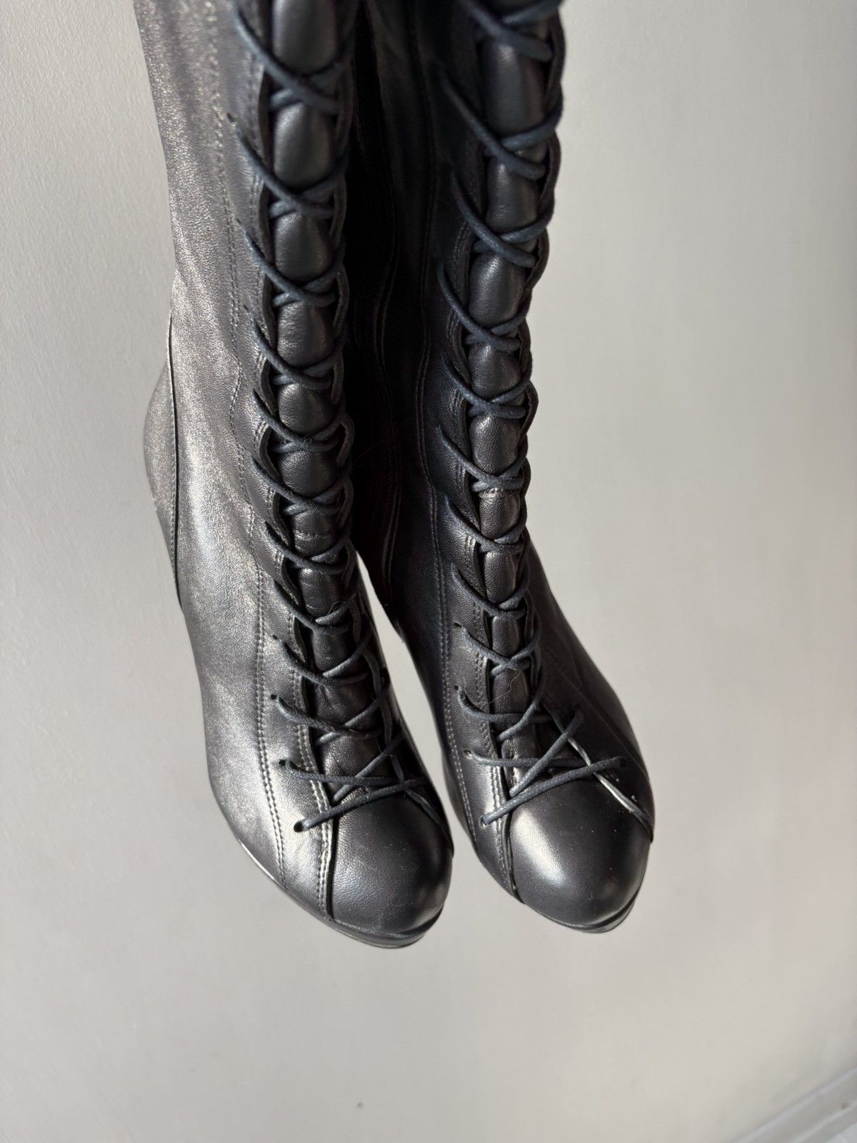 Vintage y2k leather boots Size US 9.5 / IT 39.5 - 17 Thumbnail