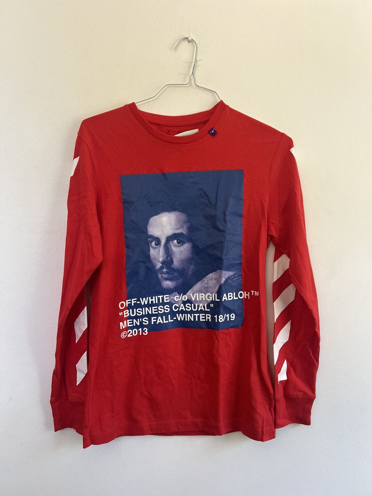 Off-White Off white Bernini Long sleeve TEE Size US S / EU 44-46 / 1 - 3 Thumbnail