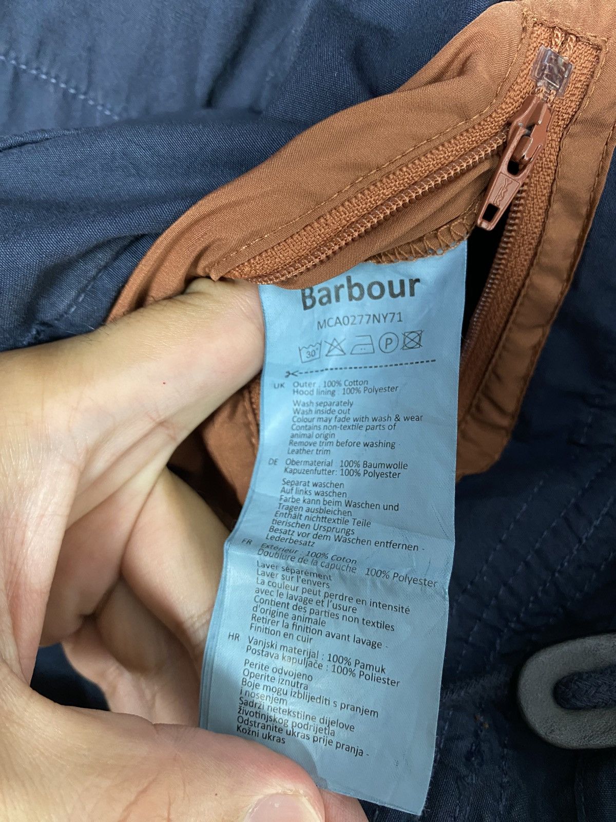Barbour Rare‼️ Vintage Barbour Naval Belter Military Jacket Size US L / EU 52-54 / 3 - 9 Thumbnail