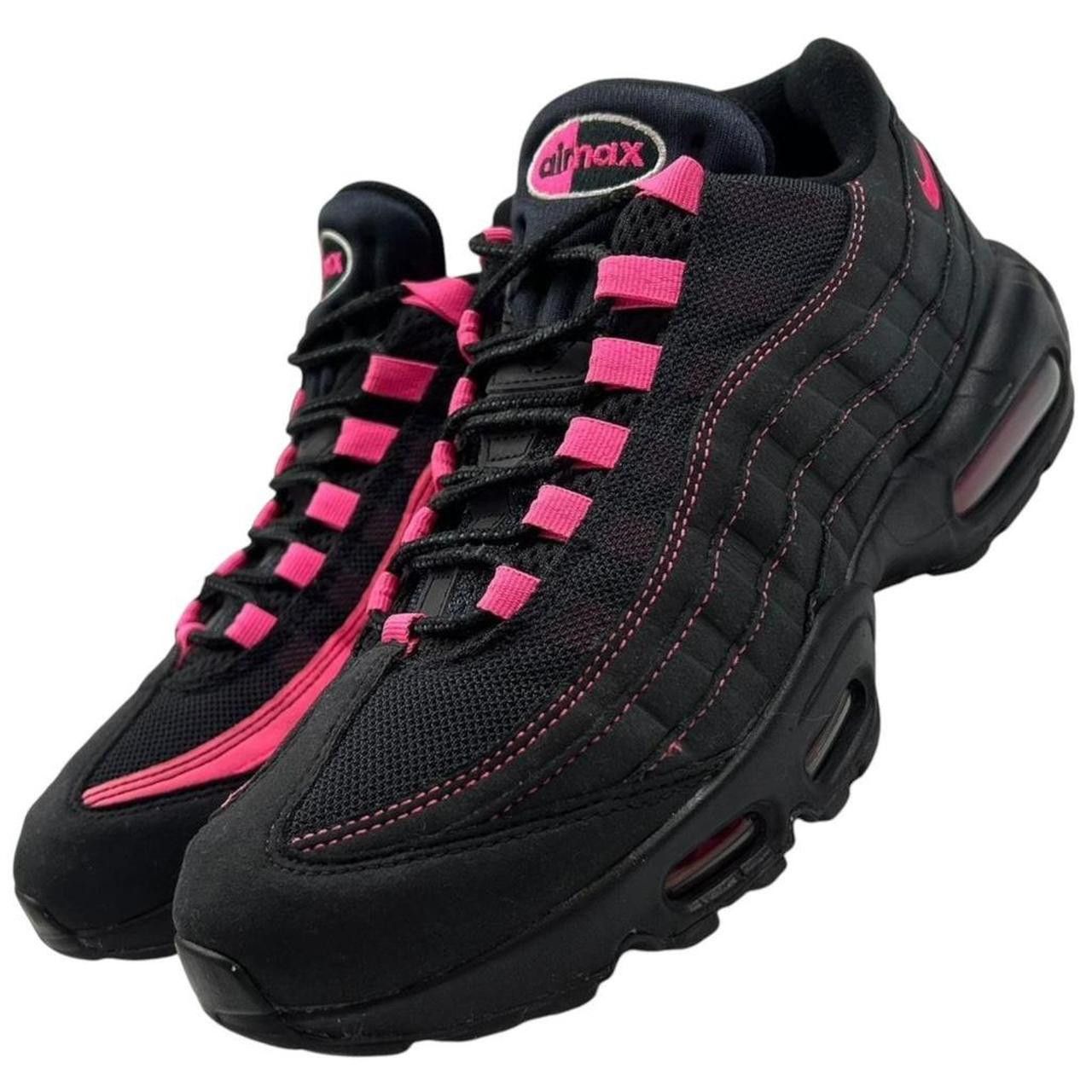 Nike Nike Air Max 95 Black Pink Blast - Size US 9.5 / EU 43 Size US 9.5 / EU 42-43 - 2 Thumbnail
