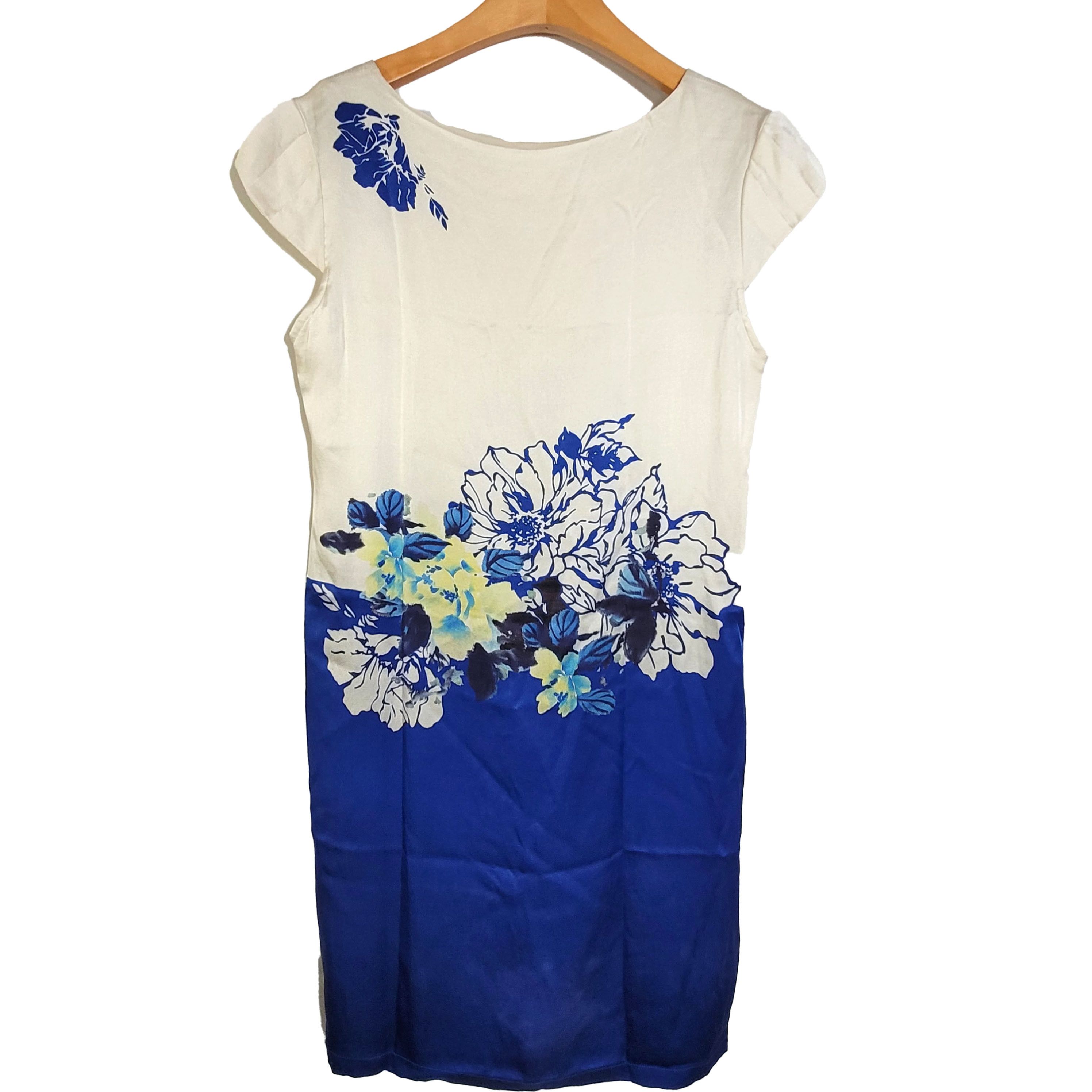 Other Women's Silk Size S Short Sleeve Satin Dress SBK165 Size S / US 4 / IT 40 - 1 Thumbnail