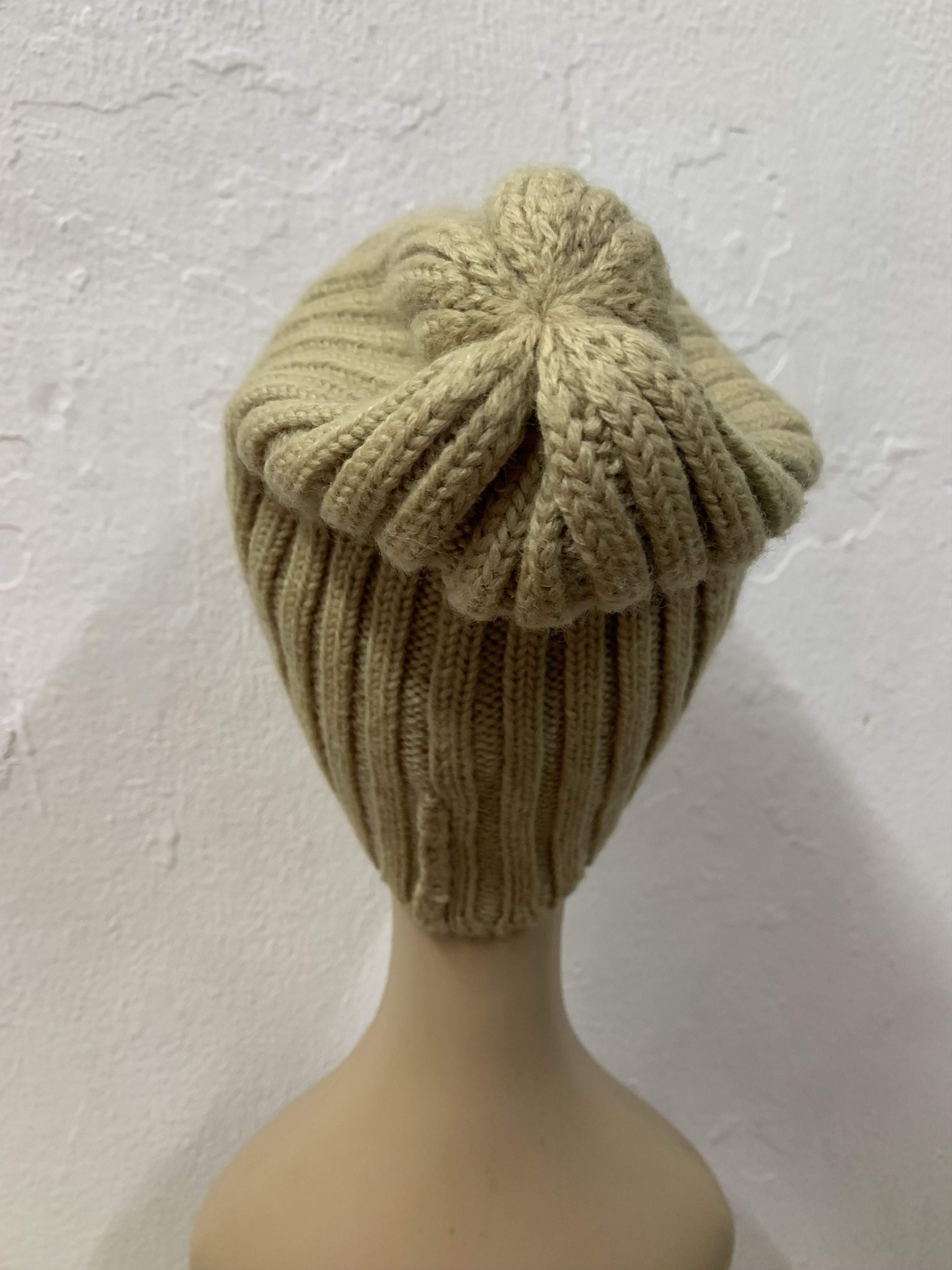 Beams Japan Beams Beige Beanie Size ONE SIZE - 3 Thumbnail