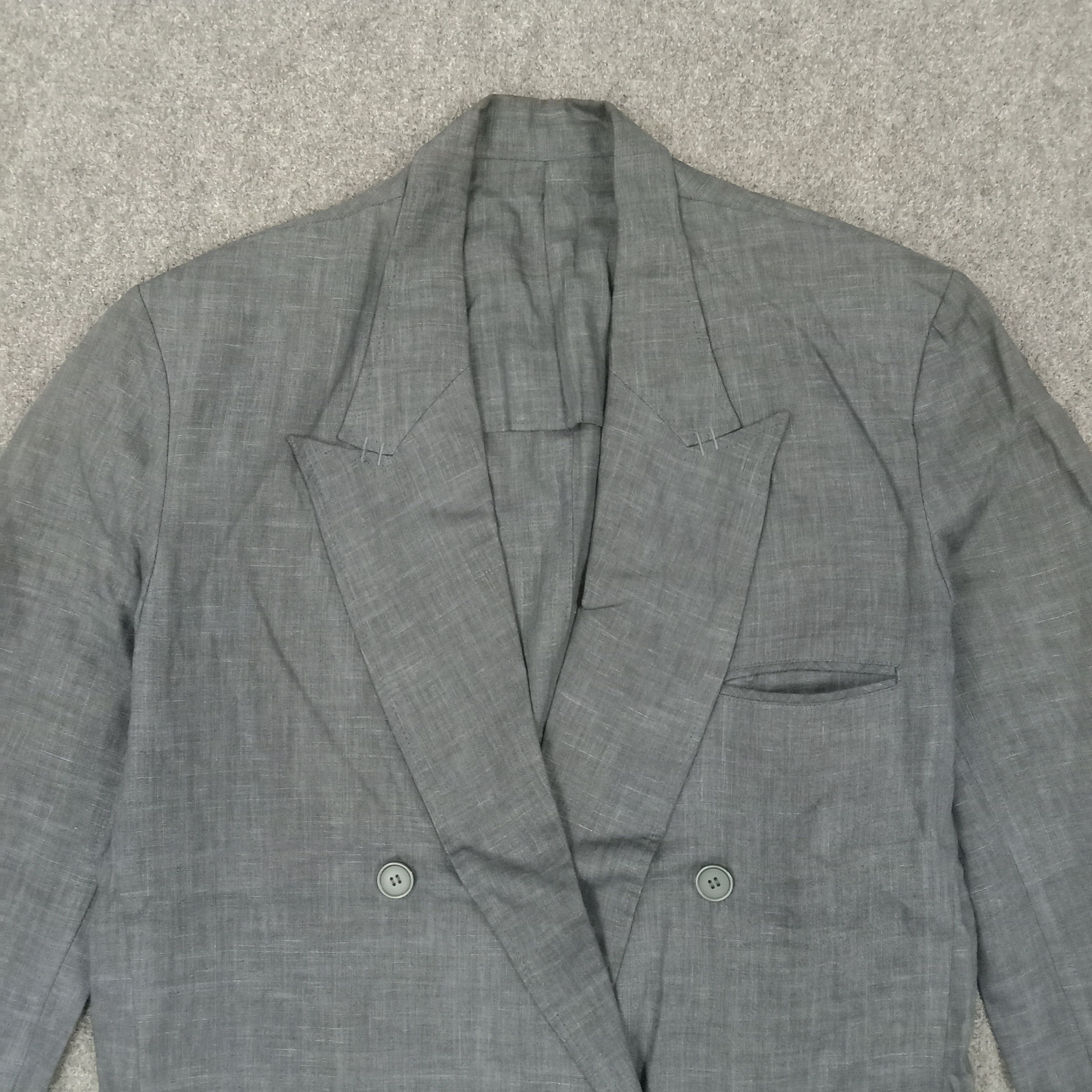 Japanese Brand × Vintage × Yohji Yamamoto Y's Yohji Yamamoto Japanese Designer Blazers C229N2 Size 40L - 3 Thumbnail