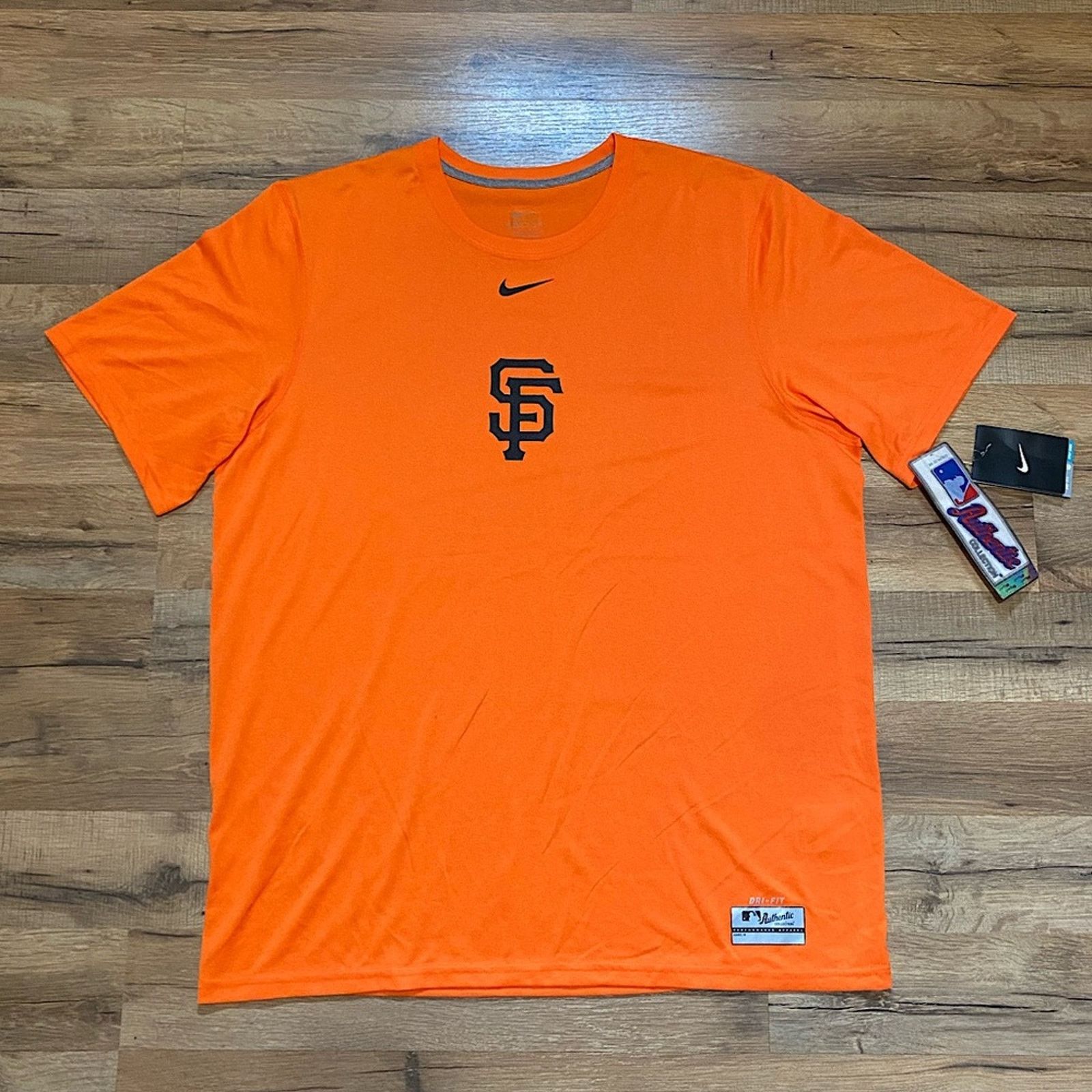 Nike 2010 Nike San Francisco Giants baseball center swoosh DriFit Size US L / EU 52-54 / 3 - 1 Thumbnail