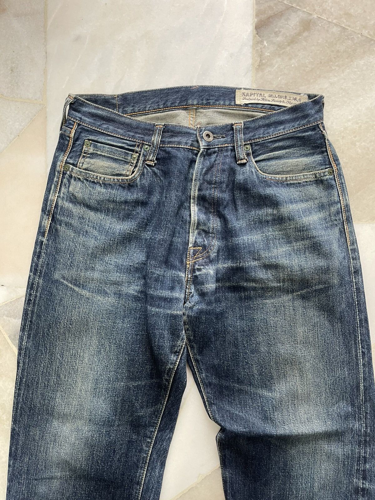 Kapital Kountry Kapital Red Selveged Denim Respect Your Elders Size US 30 / EU 46 - 3 Thumbnail
