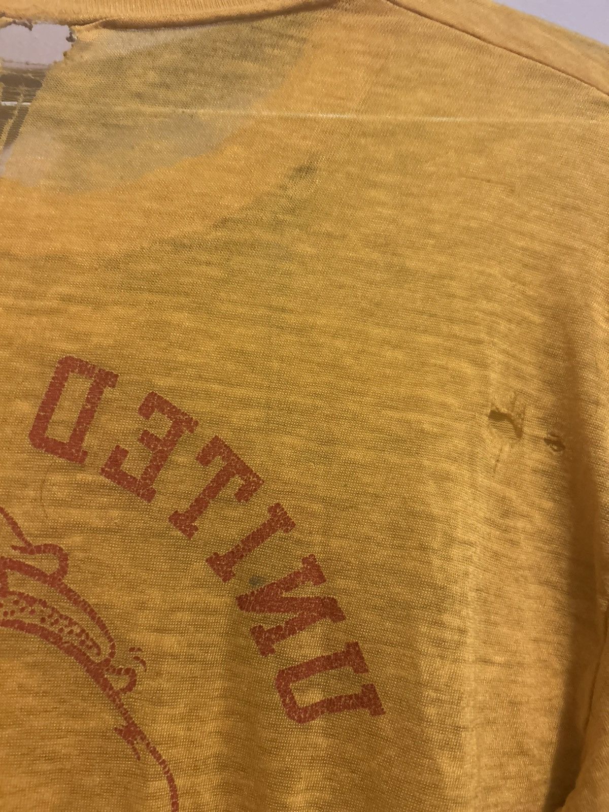 Vintage USMC marine corps Vintage thrashed t shirt Size US M / EU 48-50 / 2 - 3 Thumbnail