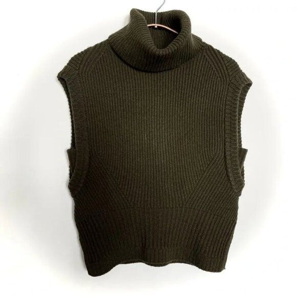 Simkhai NWT $325 Simkhai Maple Cashmere Wool Ribbed Turtleneck Allig Size XS / US 0-2 / IT 36-38 - 11 Thumbnail
