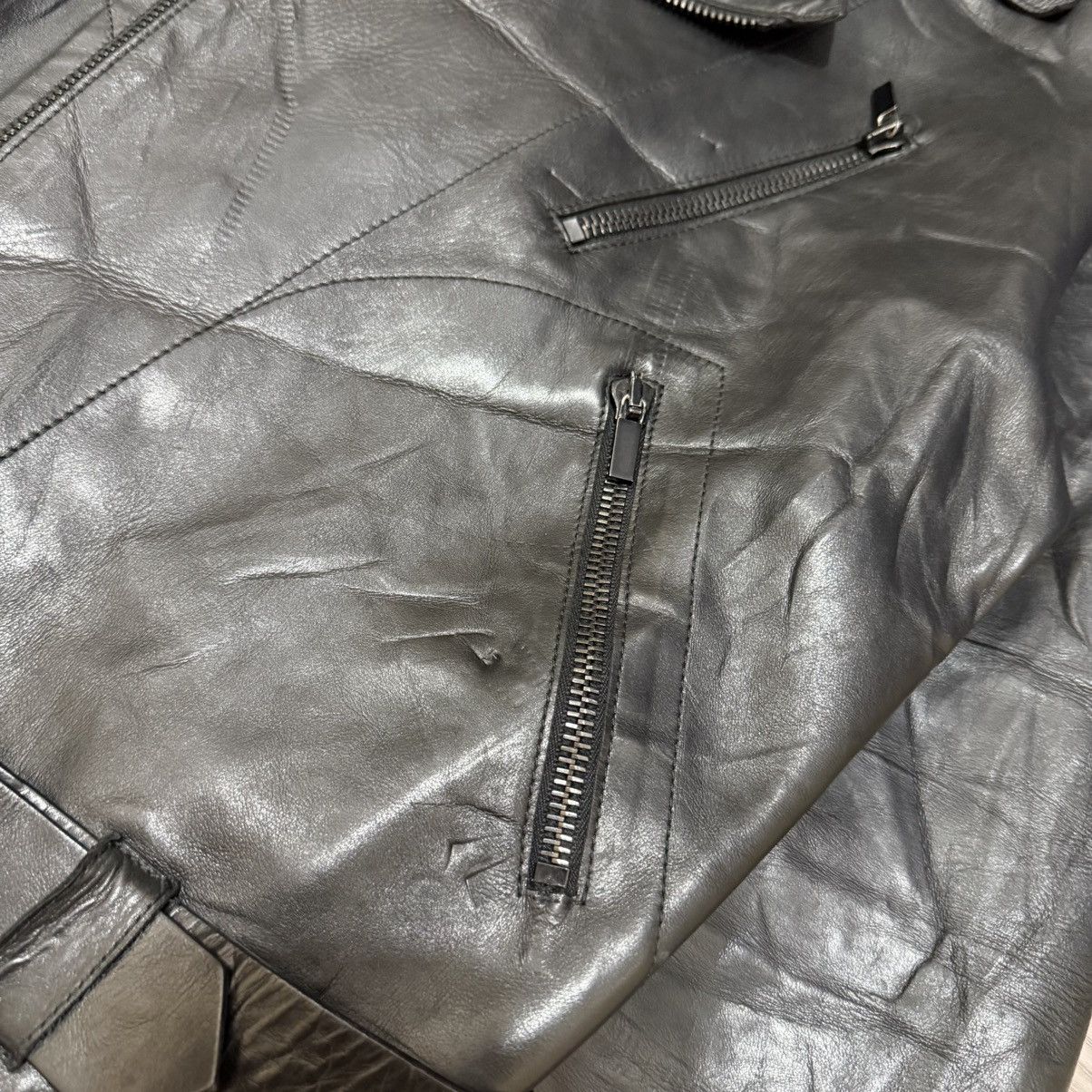 Gucci × Tom Ford FW98 Gucci Tom Ford Runway Leather Biker Jacket Size US L / EU 52-54 / 3 - 7 Thumbnail