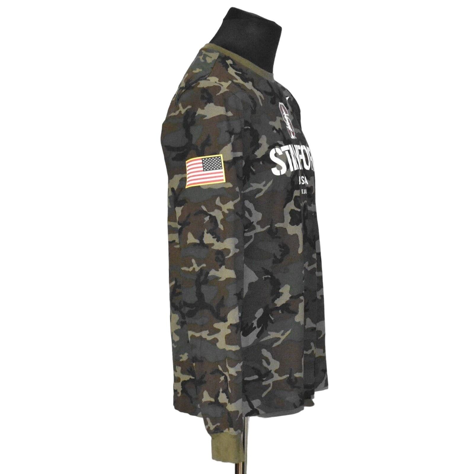 Nike A3 NEW NIKE Standford Camo Dri Fit Crewneck Pullover Tee M Size US M / EU 48-50 / 2 - 3 Thumbnail