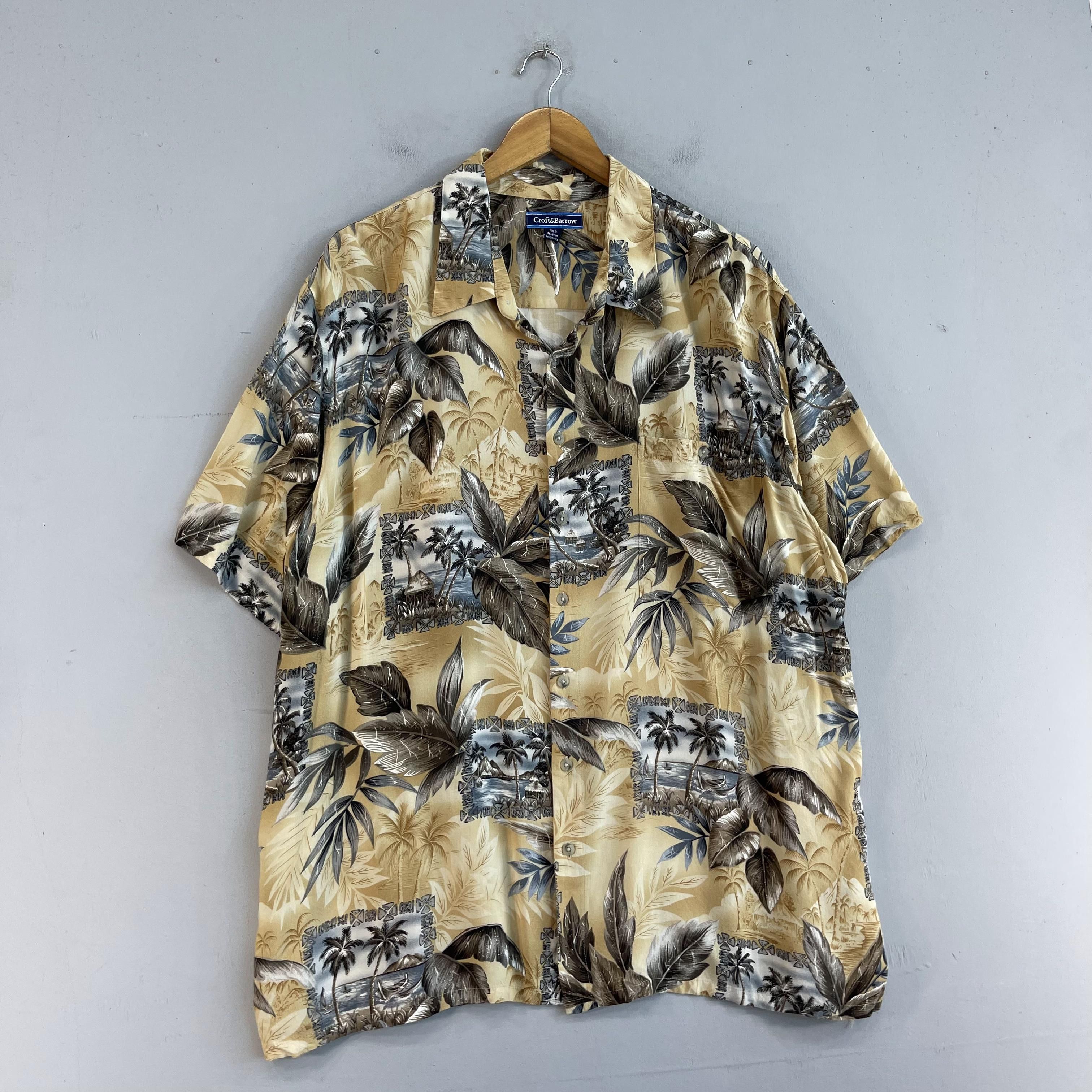 Japanese Brand Vintage Island Beach Tropical Floral Motive Hawaii Shirt Size US XXL / EU 58 / 5 - 4 Thumbnail