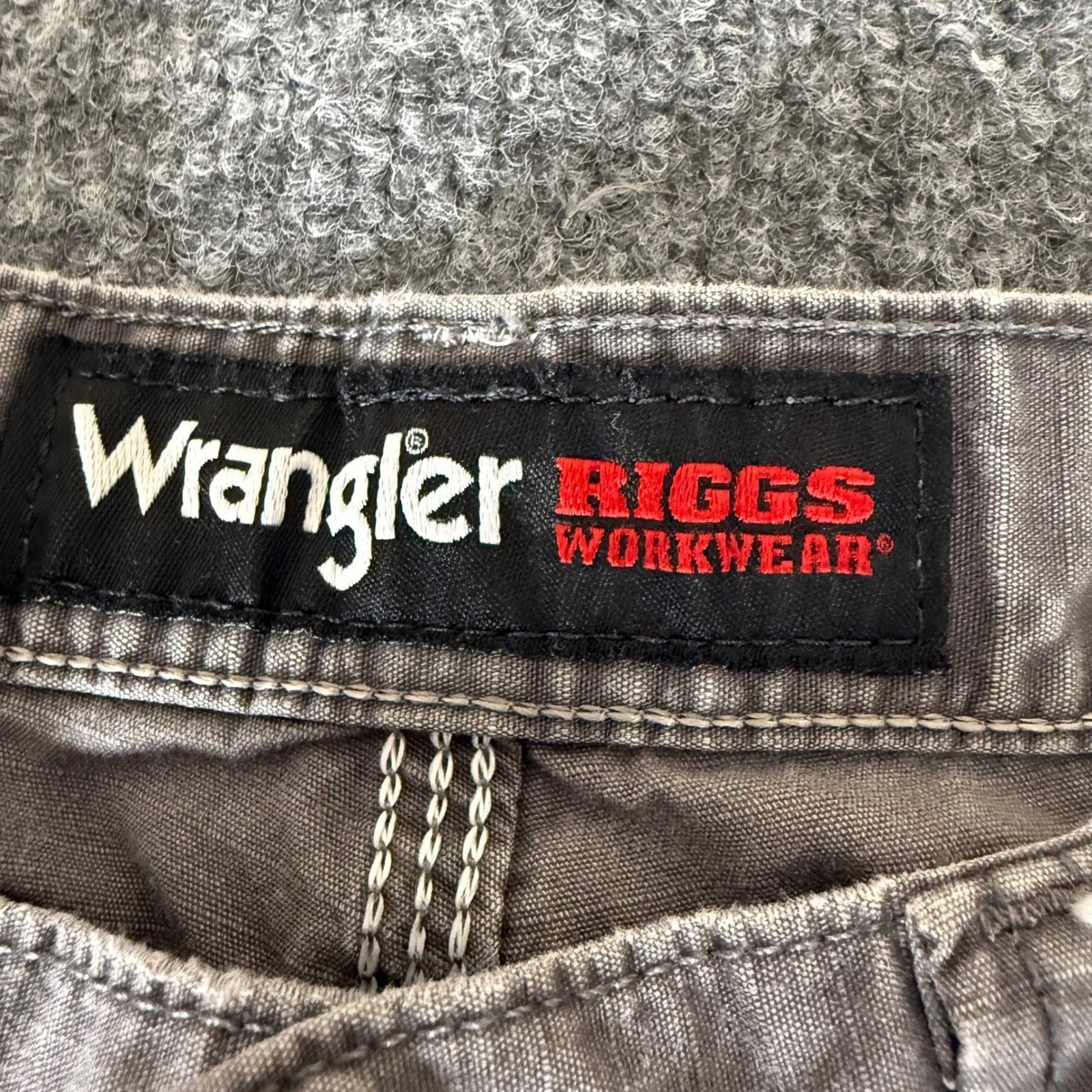 Wrangler Wrangler Riggs Workwear Pant Mens 36x30 Gray Durable Utility Size US 36 / EU 52 - 2 Thumbnail