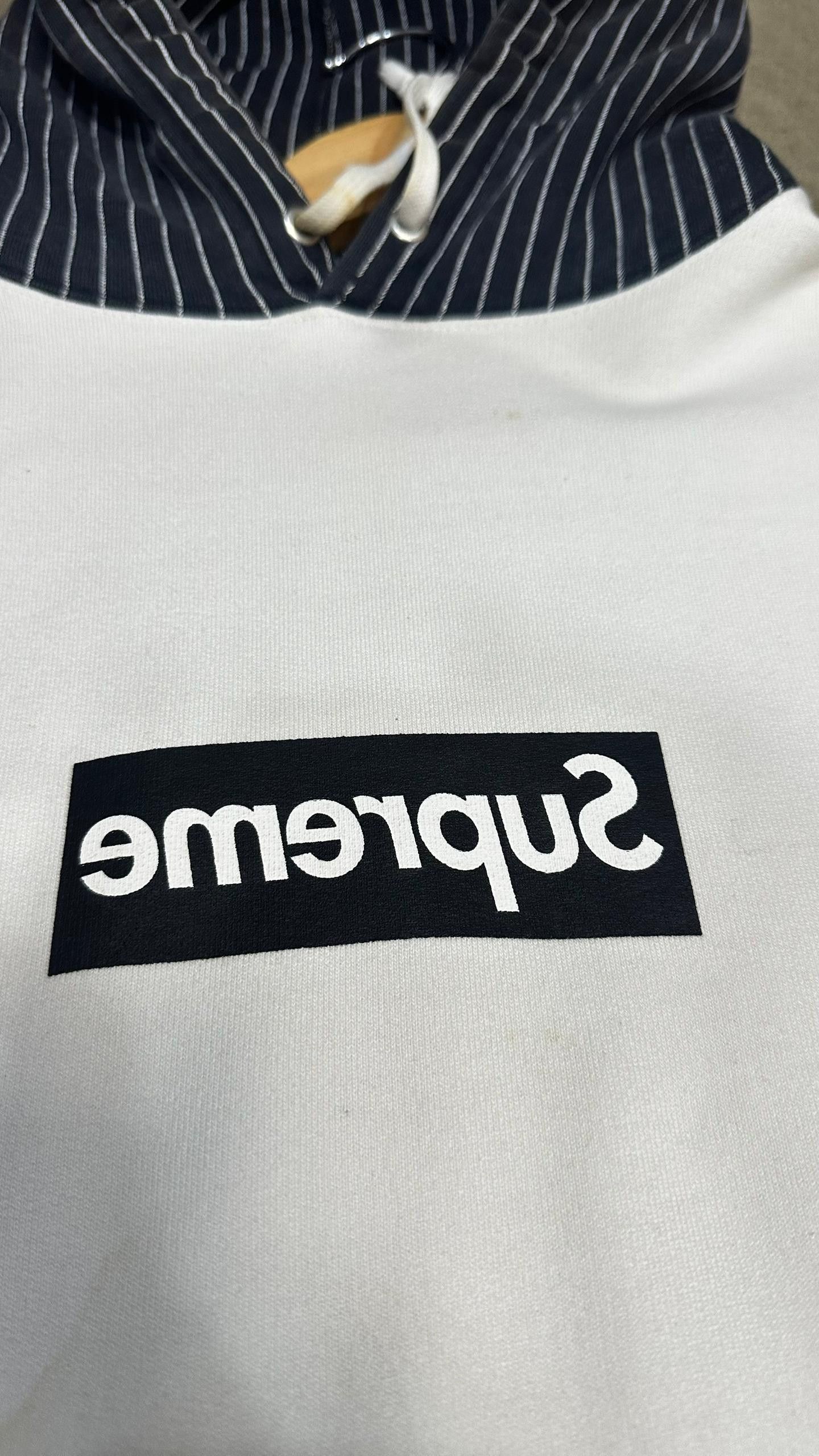 Comme des Garcons × Supreme Supreme x CDG Box Logo Hoodie Large Size US L / EU 52-54 / 3 - 4 Thumbnail