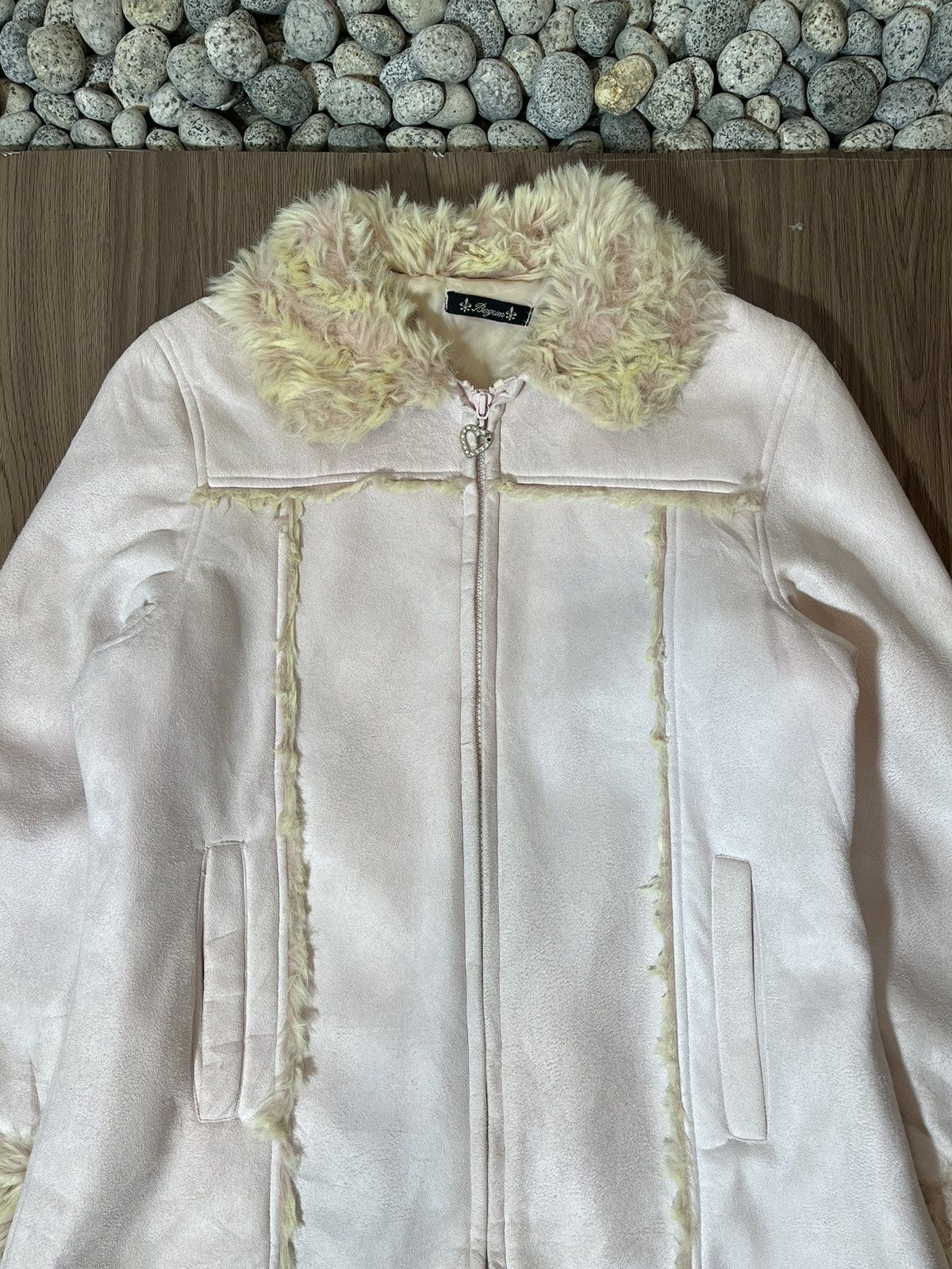 Hysteric Glamour × If Six Was Nine × Japanese Brand Begum Japan Candy Fur Collar Suede Jacket Size US L / EU 52-54 / 3 - 3 Thumbnail