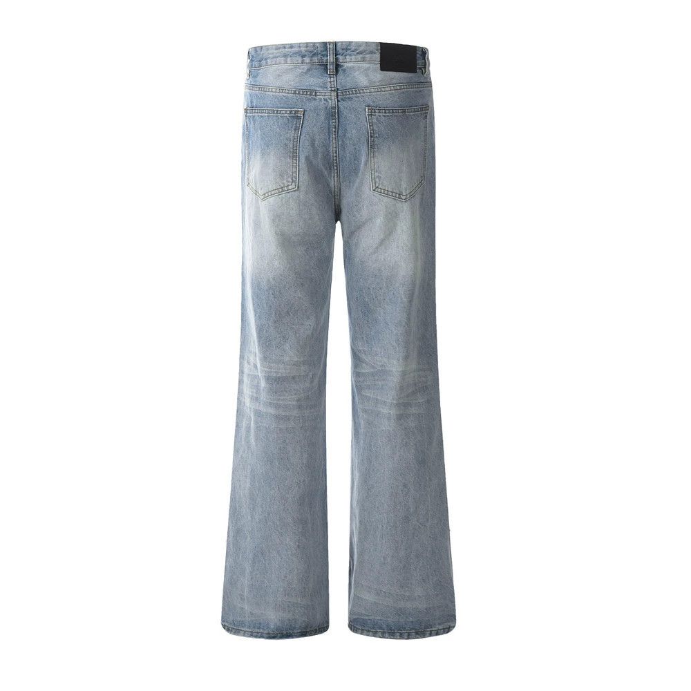 Jean American vintage washed distressed loose jeans Size US 32 / EU 48 - 2 Thumbnail