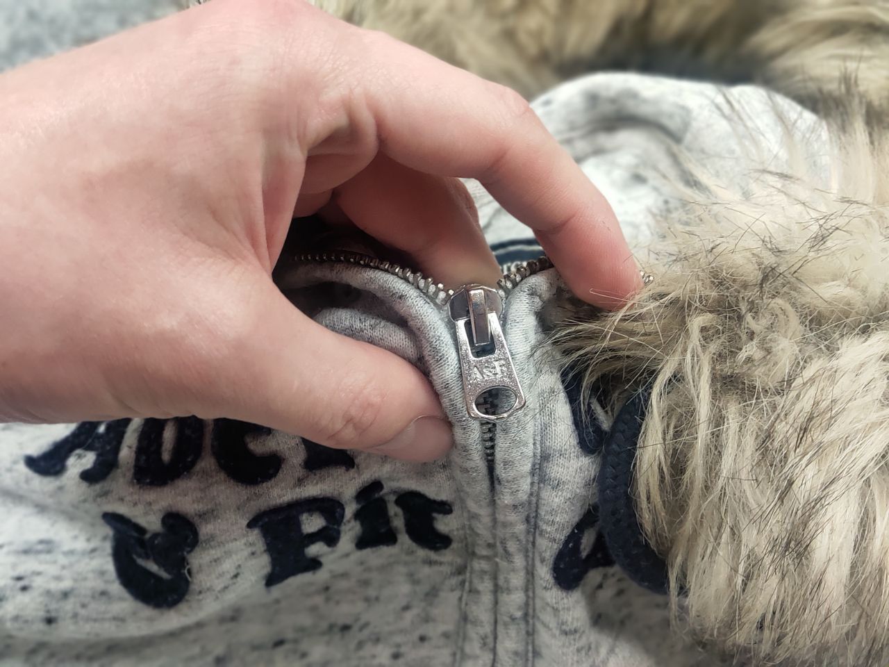 Abercrombie & Fitch Vintage Abercrombie Y2K If six was nine fur Zip Hoodie Size US S / EU 44-46 / 1 - 15 Thumbnail