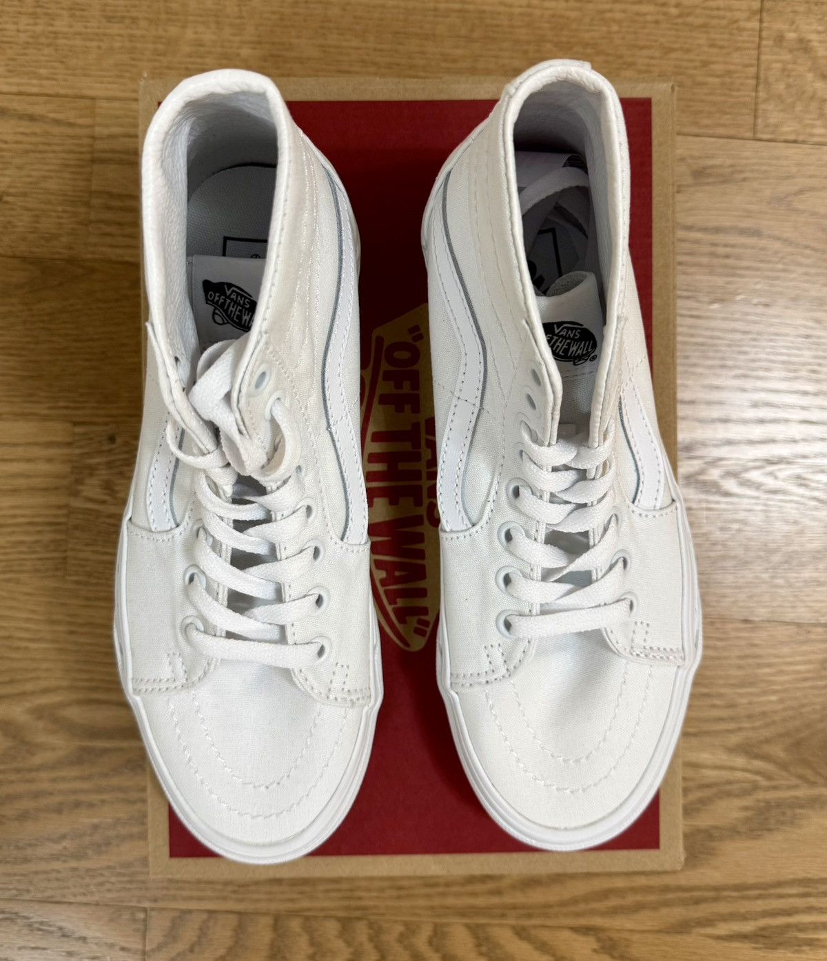 Vans Vans Sk8-Hi Tapered Canvas True White Size US 6 / IT 36 - 2 Thumbnail