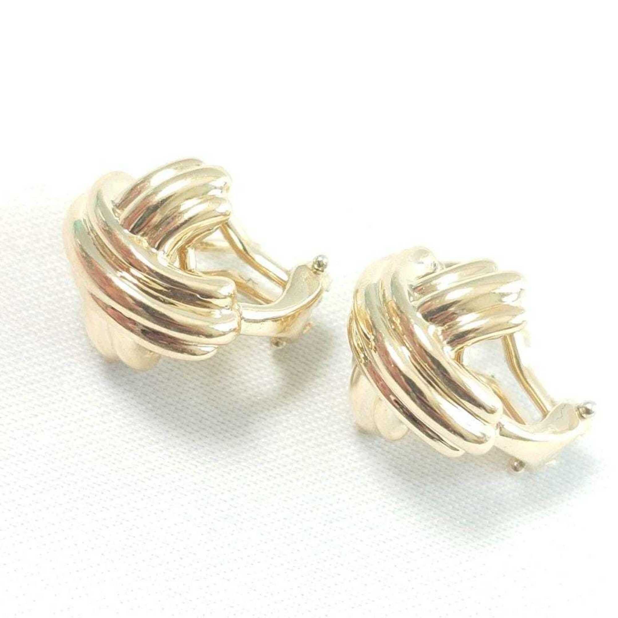 Tiffany & Co. Tiffany & Co. 18K Signature Cross Earrings 7453 Size ONE SIZE - 1 Thumbnail