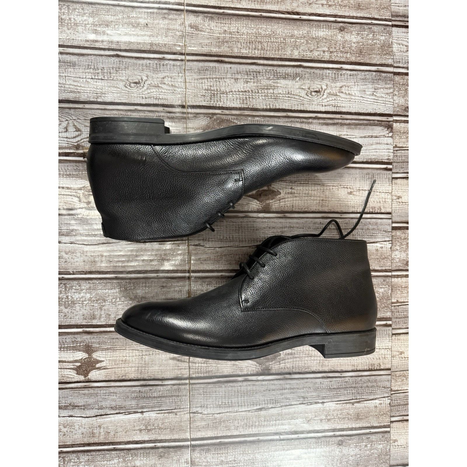 Hugo Boss BOSS Hugo Boss Chukka Real Fur Linning Lambskin Boots Sz 7 Size US 7 / EU 40 - 5 Thumbnail