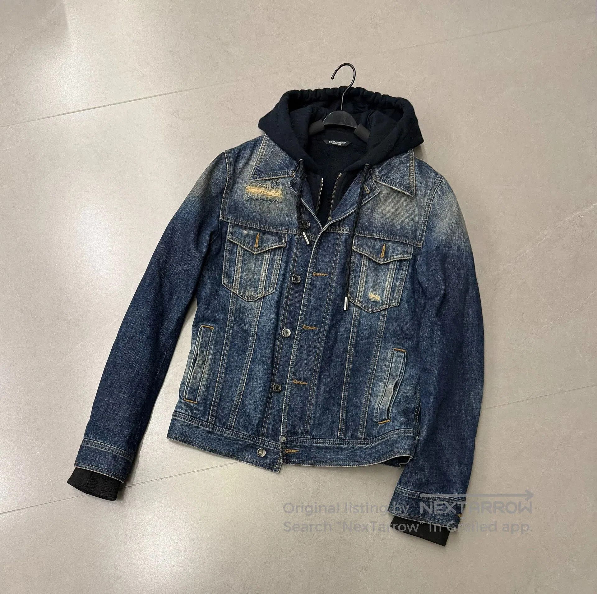 Dolce & Gabbana Men's Blue Denim Jacket.