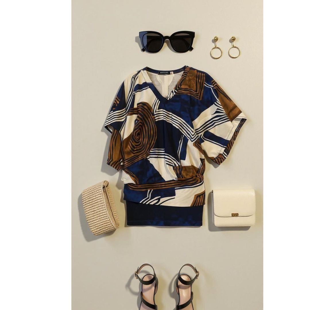Other Silvia Tcherassi Abstract Print Mini Dress Size M / US 6-8 / IT 42-44 - 3 Thumbnail