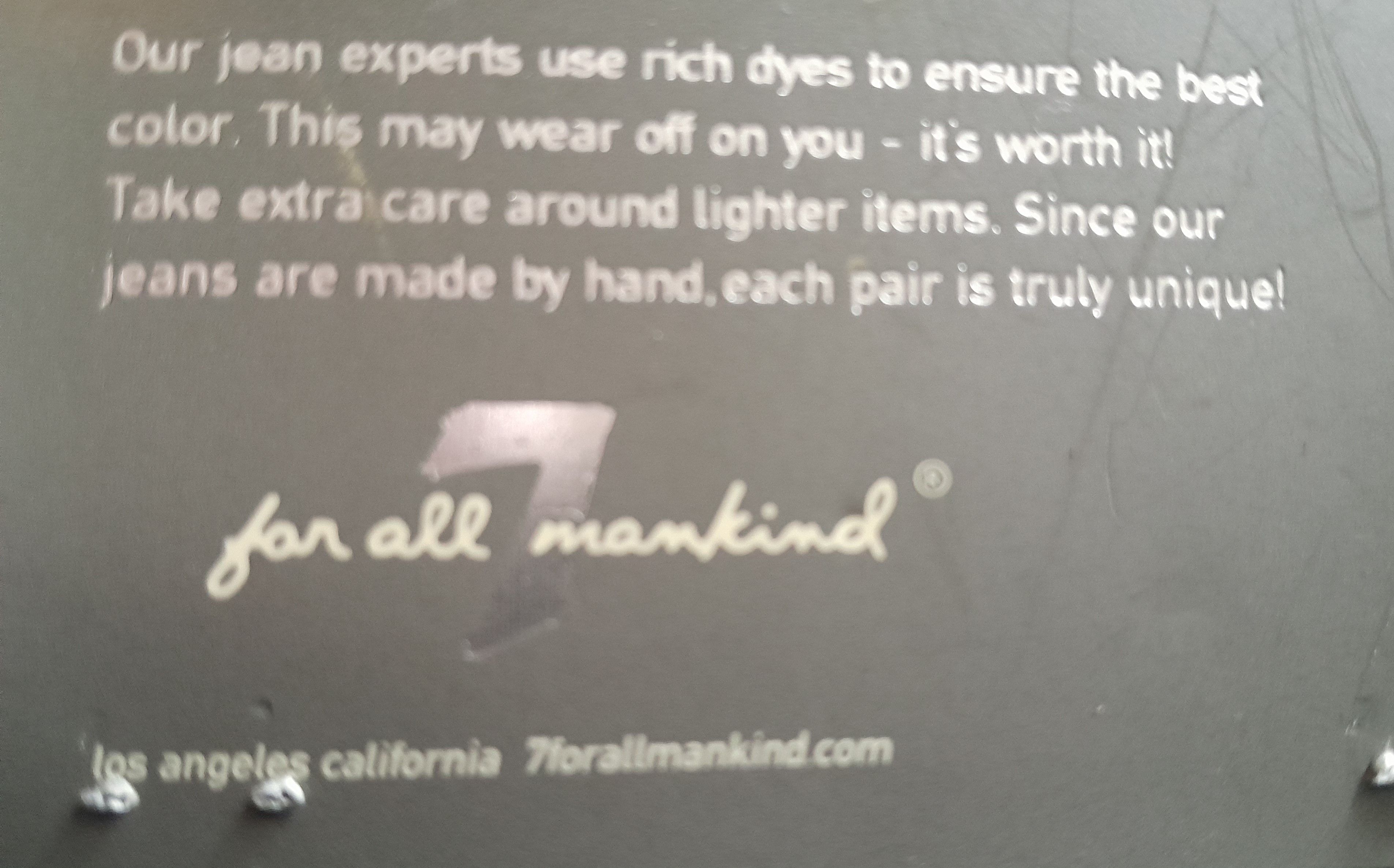 7 For All Mankind New 7 For All Mankind High Waisted Super Skinny Jeans Size 24" / US 00 / IT 34 - 9 Thumbnail