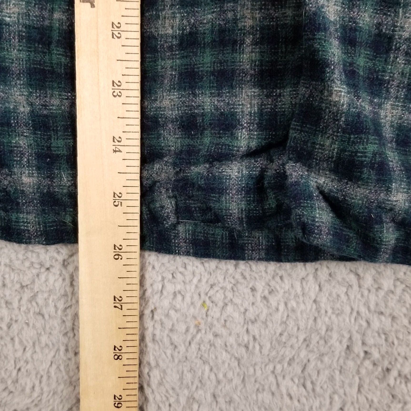 Pendleton VINTAGE Pendleton Wool Shirt Plaid Button-Up Casual Adult Medium Blue 50s 60s Beach Men Size US XL / EU 56 / 4 - 4 Thumbnail