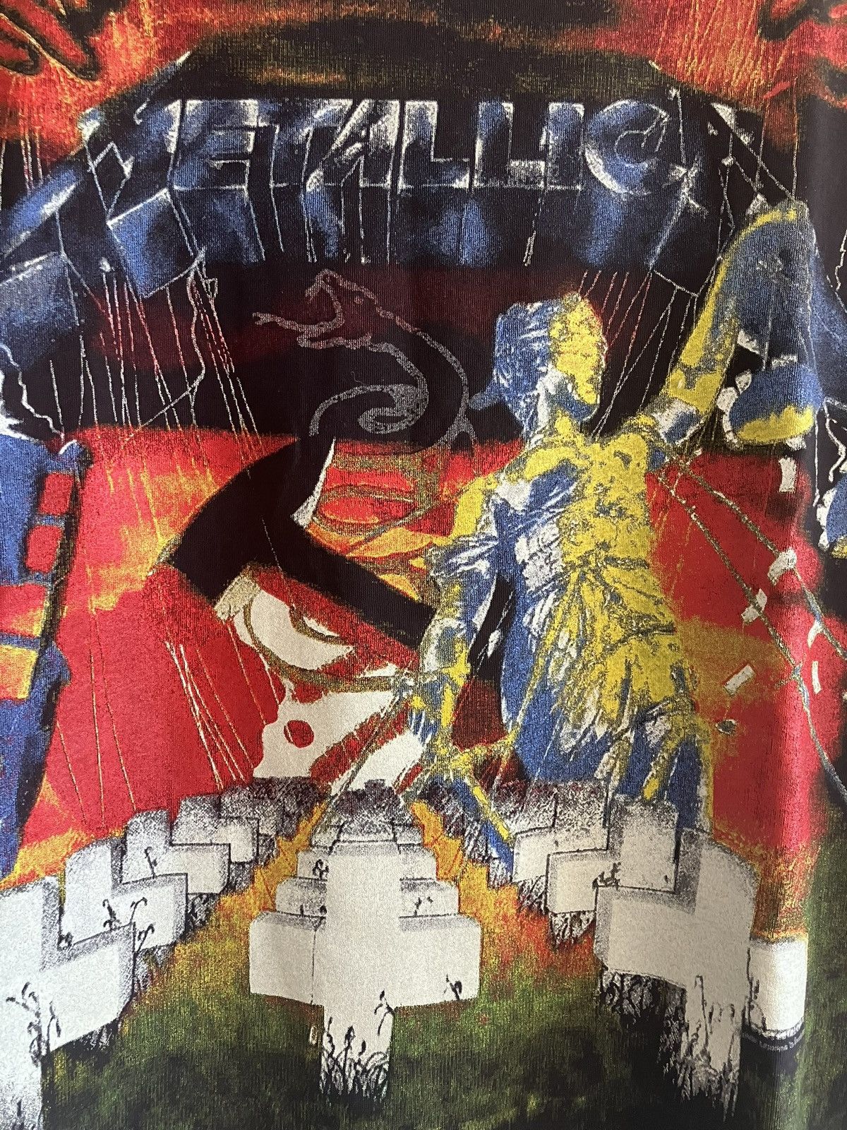 Metallica Deadstock R13 Metallica all over print t shirt Size US M / EU 48-50 / 2 - 6 Thumbnail