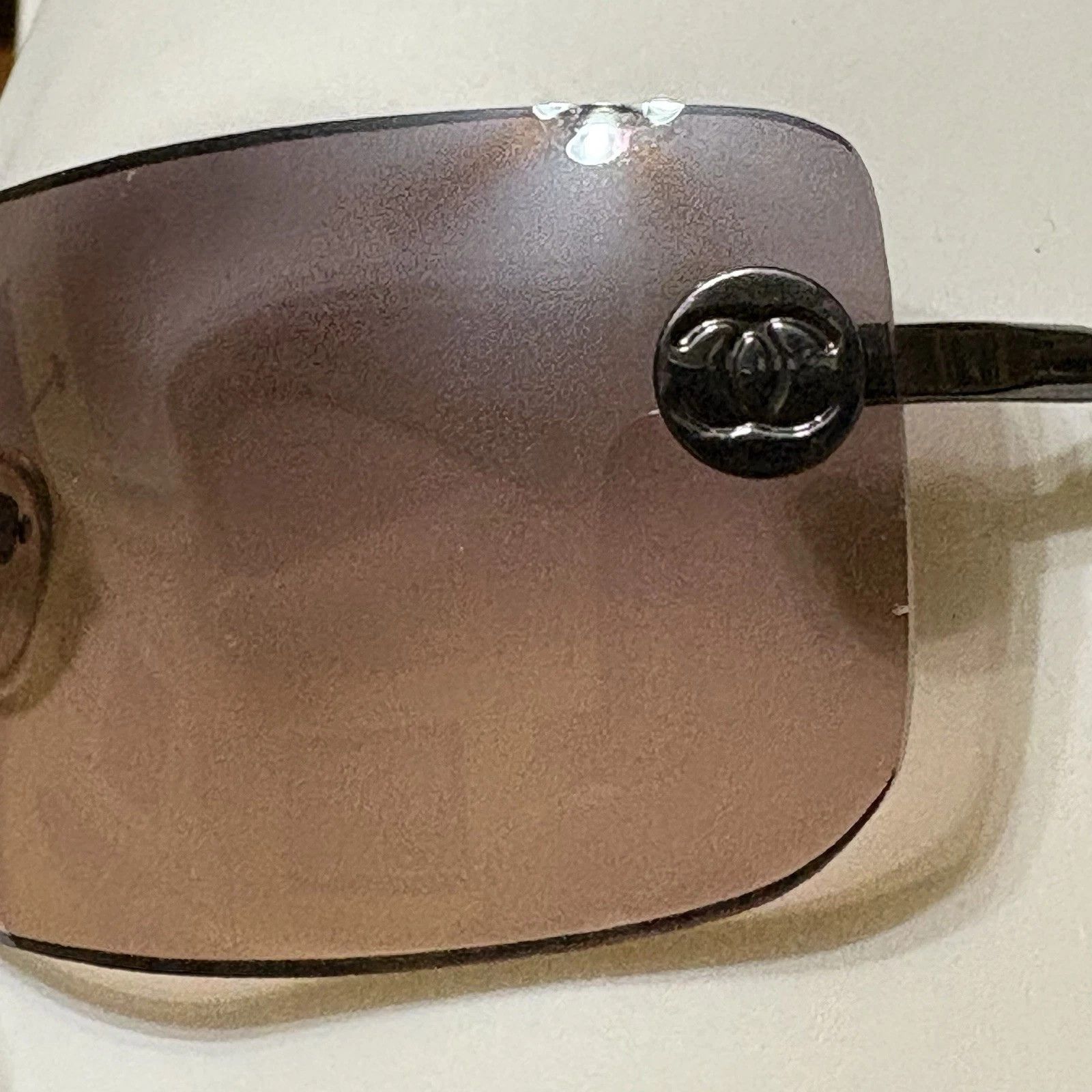 Chanel Chanel Sunglasses Blue CC 4047 Rimless Size ONE SIZE - 16 Thumbnail