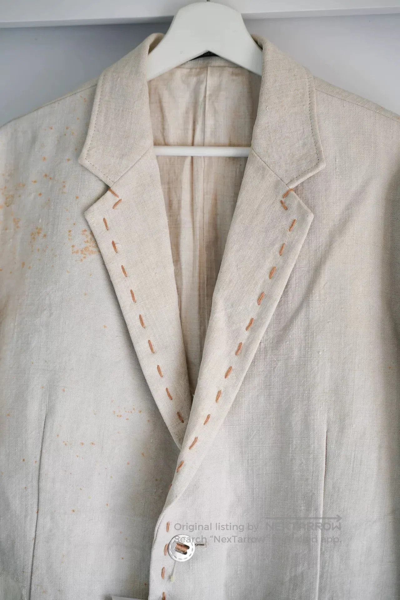 Yohji Yamamoto Yohji Yamamoto linen suit jacket. Size US M / EU 48-50 / 2 - 4 Thumbnail