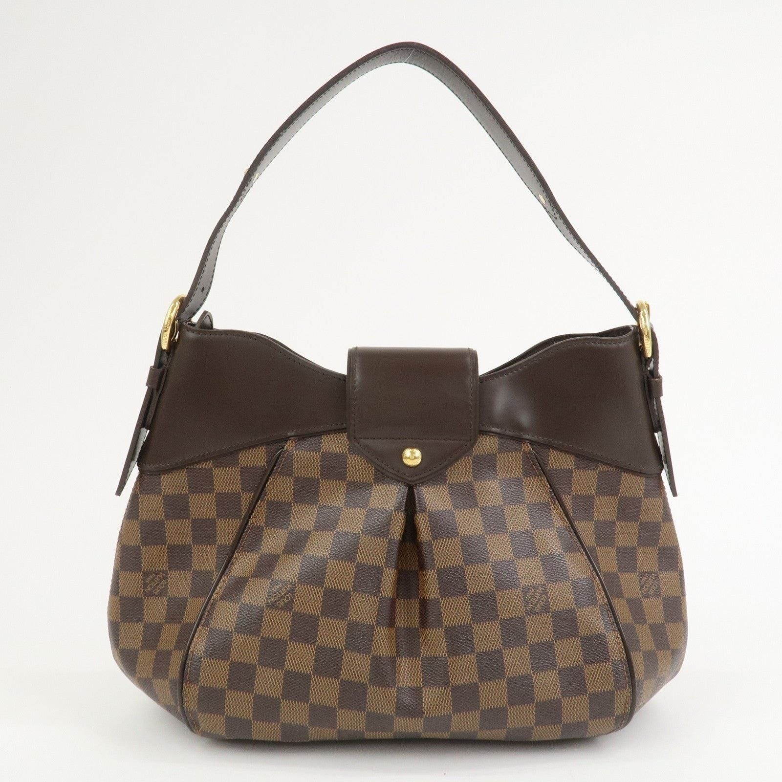 Louis Vuitton Louis Vuitton Damier Sistina MM Coated Canvas Shoulder Bag Size ONE SIZE - 2 Thumbnail