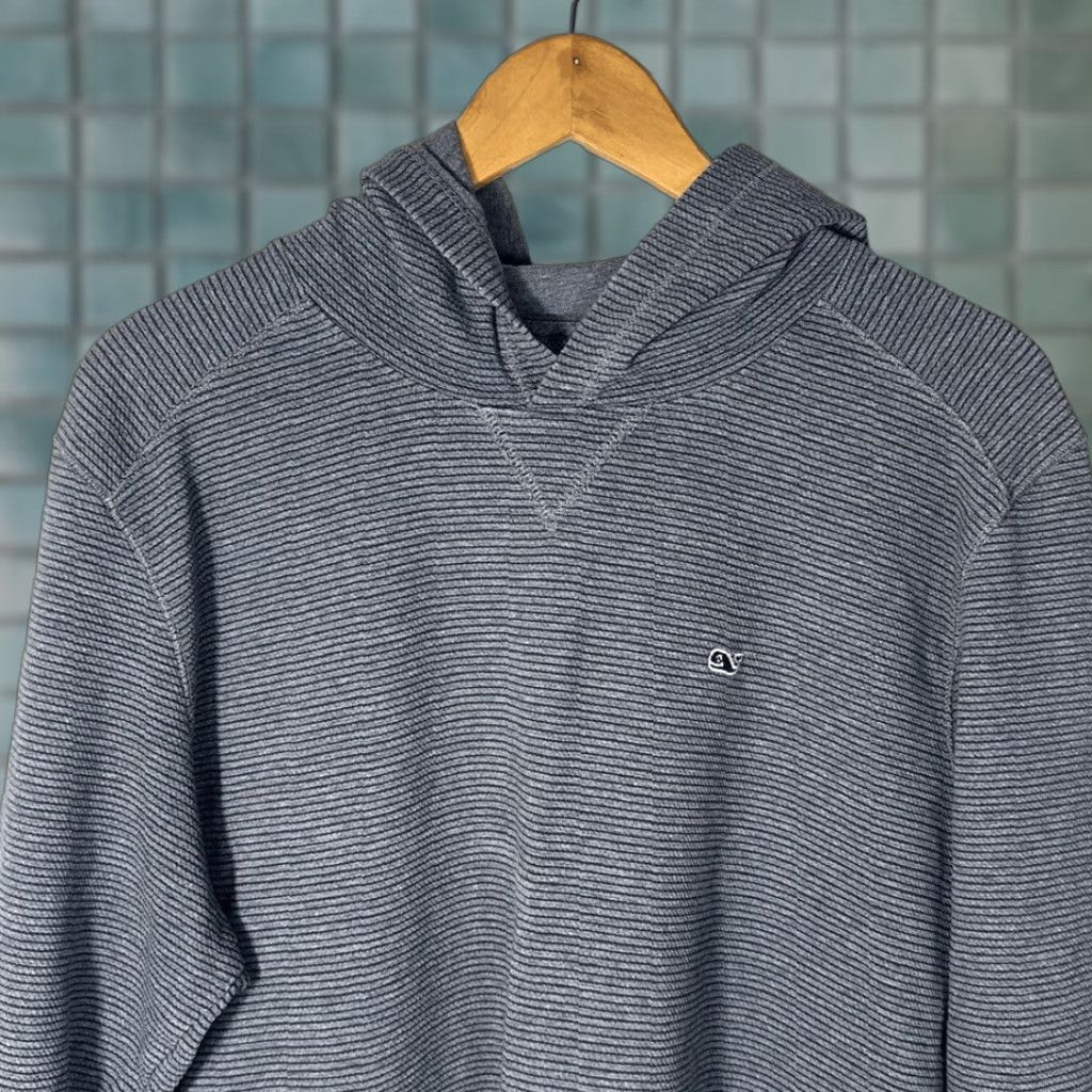 Vineyard Vines Vineyard Vines Saltwater Popover Pullover Hoodie Gray L Mens Size US L / EU 52-54 / 3 - 1 Thumbnail