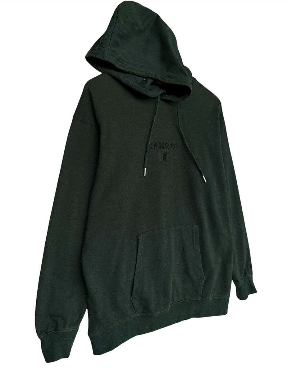 Designer × Kangol Kangol Embroidered Logo Green Baggy Hoodie Size US M / EU 48-50 / 2 - 2 Thumbnail