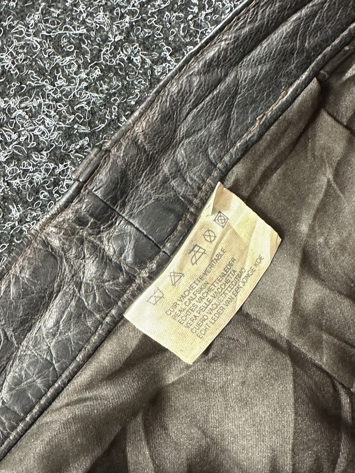 Cowboy Equipment 🚨GRAIL BOOTCUT BROWN Cowboy Biker Leather Pants Size US 27 - 7 Thumbnail