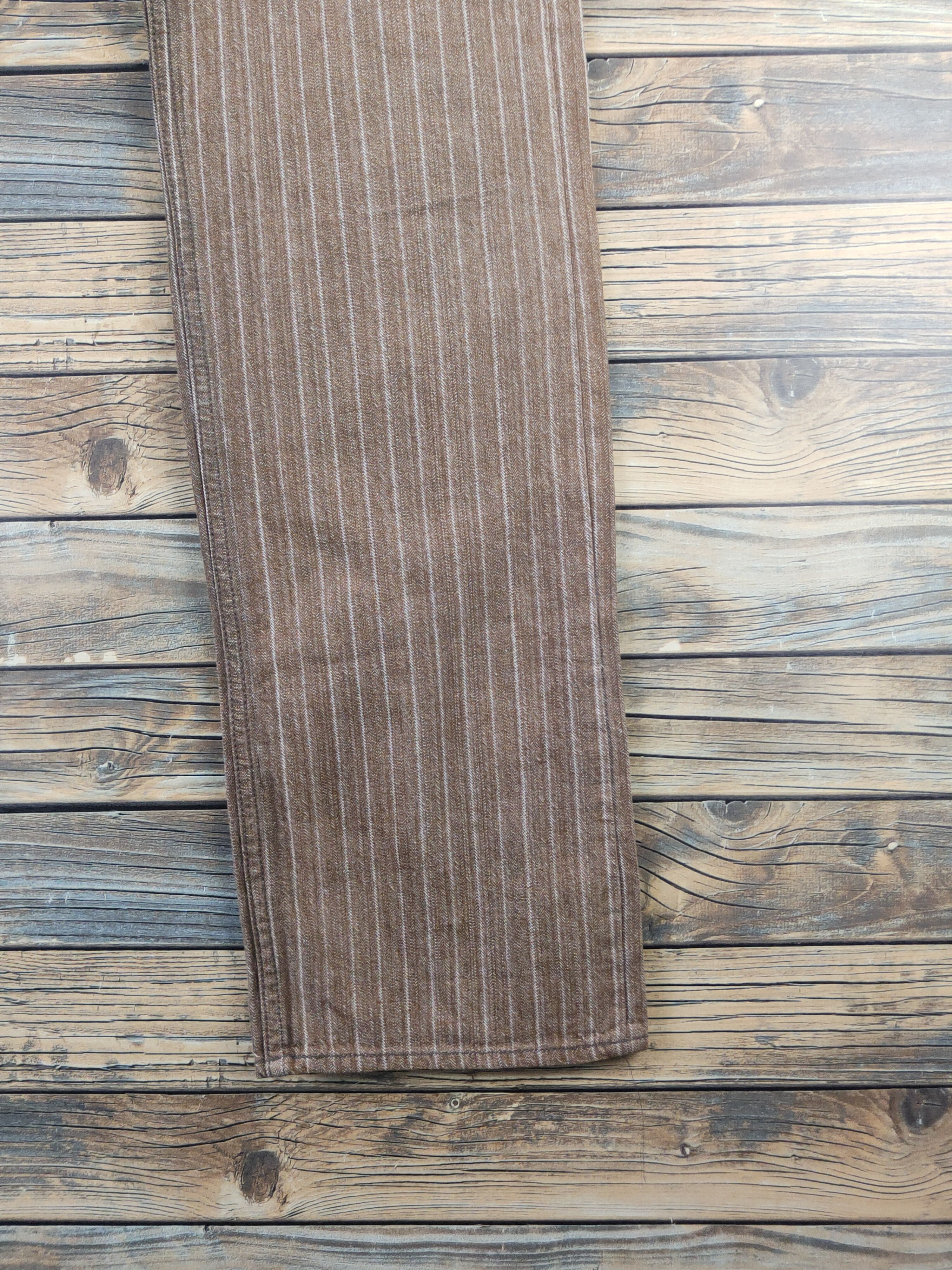 Japanese Brand DL Root Three Brown Multipocket Casual Pants #46-286T Size US 31 - 6 Thumbnail