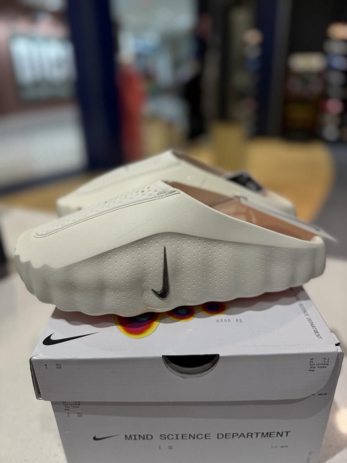 Nike Nike Mind 001 Slide (Women's "Sail" HQ4309-100 Size 10W/8.5M Size US 10 / IT 40 - 4 Thumbnail