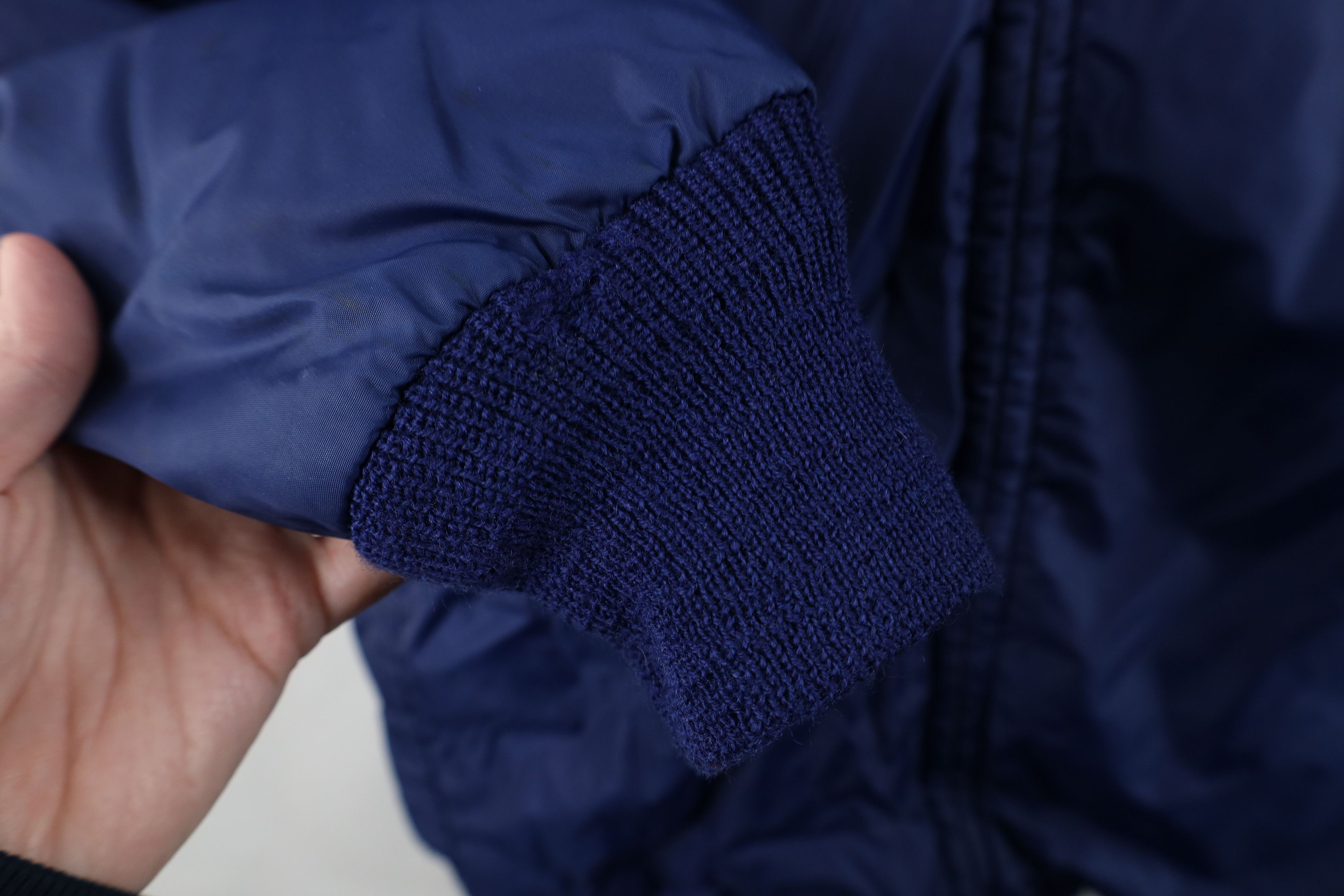 Vintage Vintage 40s 50s Streetwear Hooded Puffer Jacket Blue USA Size US XL / EU 56 / 4 - 5 Thumbnail