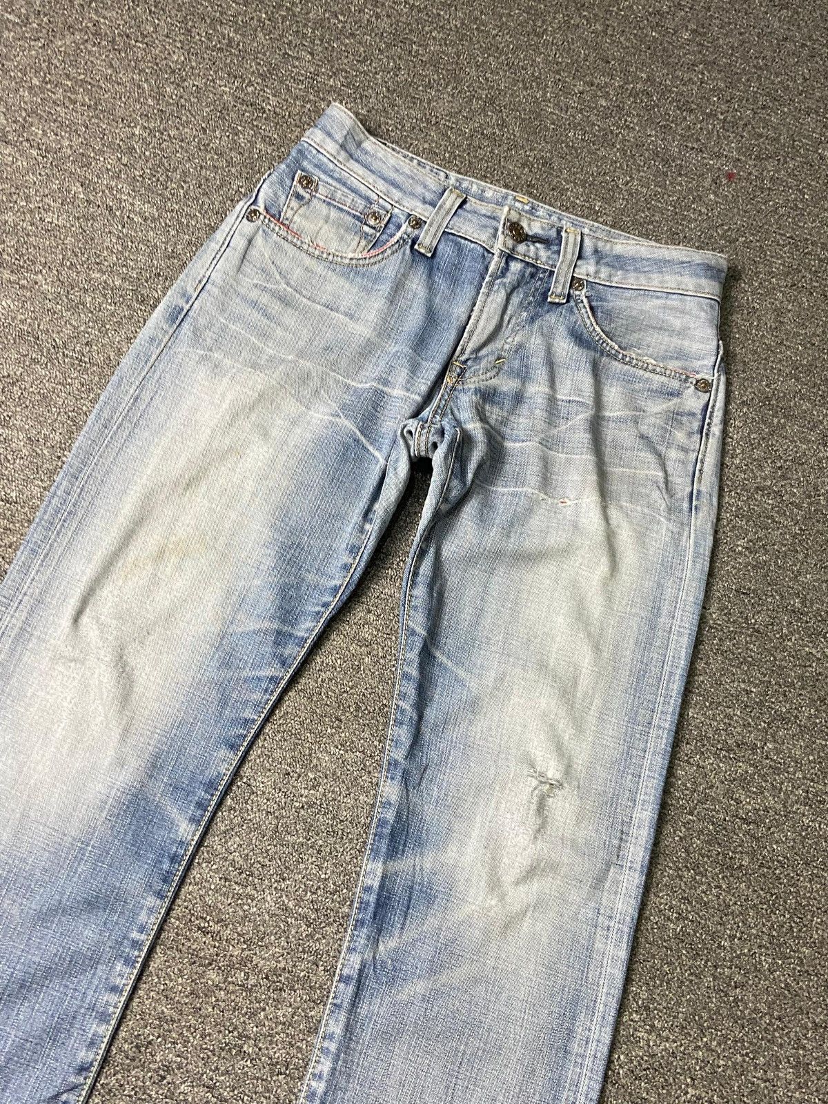Edwin × Japanese Brand × Vintage EDWIN x BLUE TRIP Regular Fit Cut Jeans (131) Size US 31 - 10 Thumbnail