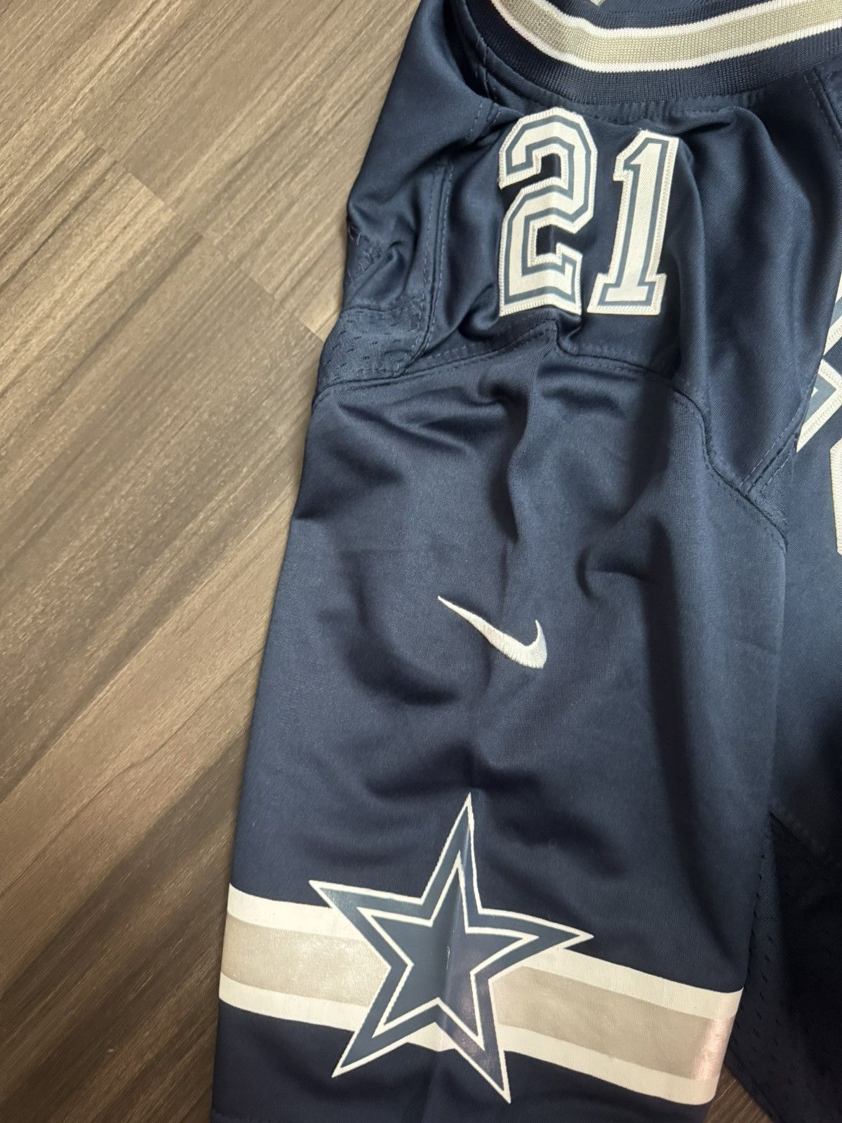 Nike Ezekiel Elliott #21 Dallas Cowboys NFL On Field Home Jersey Size US L / EU 52-54 / 3 - 5 Thumbnail