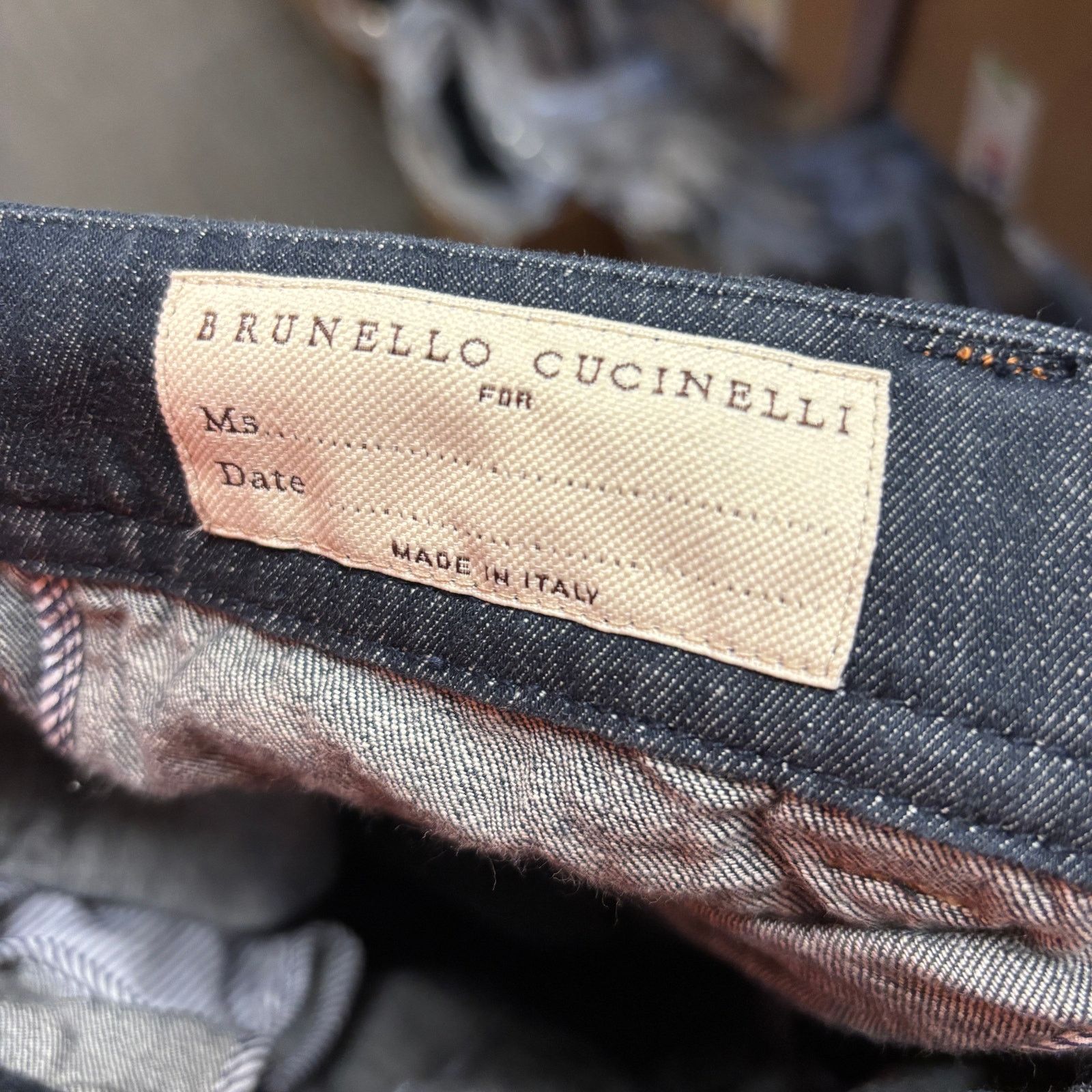 Brunello Cucinelli Brunello Cucinelli HR Pleated Dark Denim Trousers Pants 2 Size 26" / US 2 / IT 38 - 5 Thumbnail