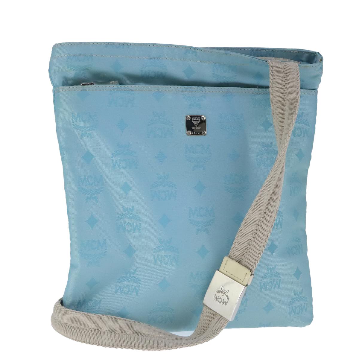 MCM Blue Synthetic Shoulder Bag (Pre-Owned) Size ONE SIZE - 1 Thumbnail