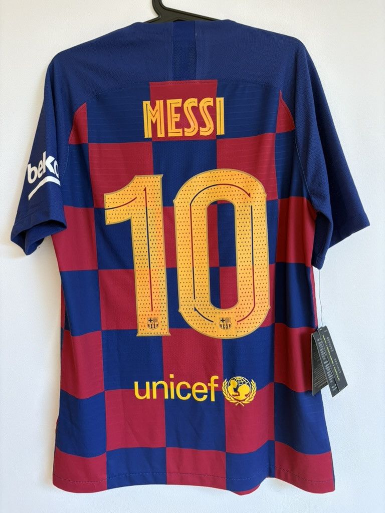 Nike Nike FC Barcelona 2019/20 Home Player Issue Jersey - Messi Size US M / EU 48-50 / 2 - 1 Thumbnail