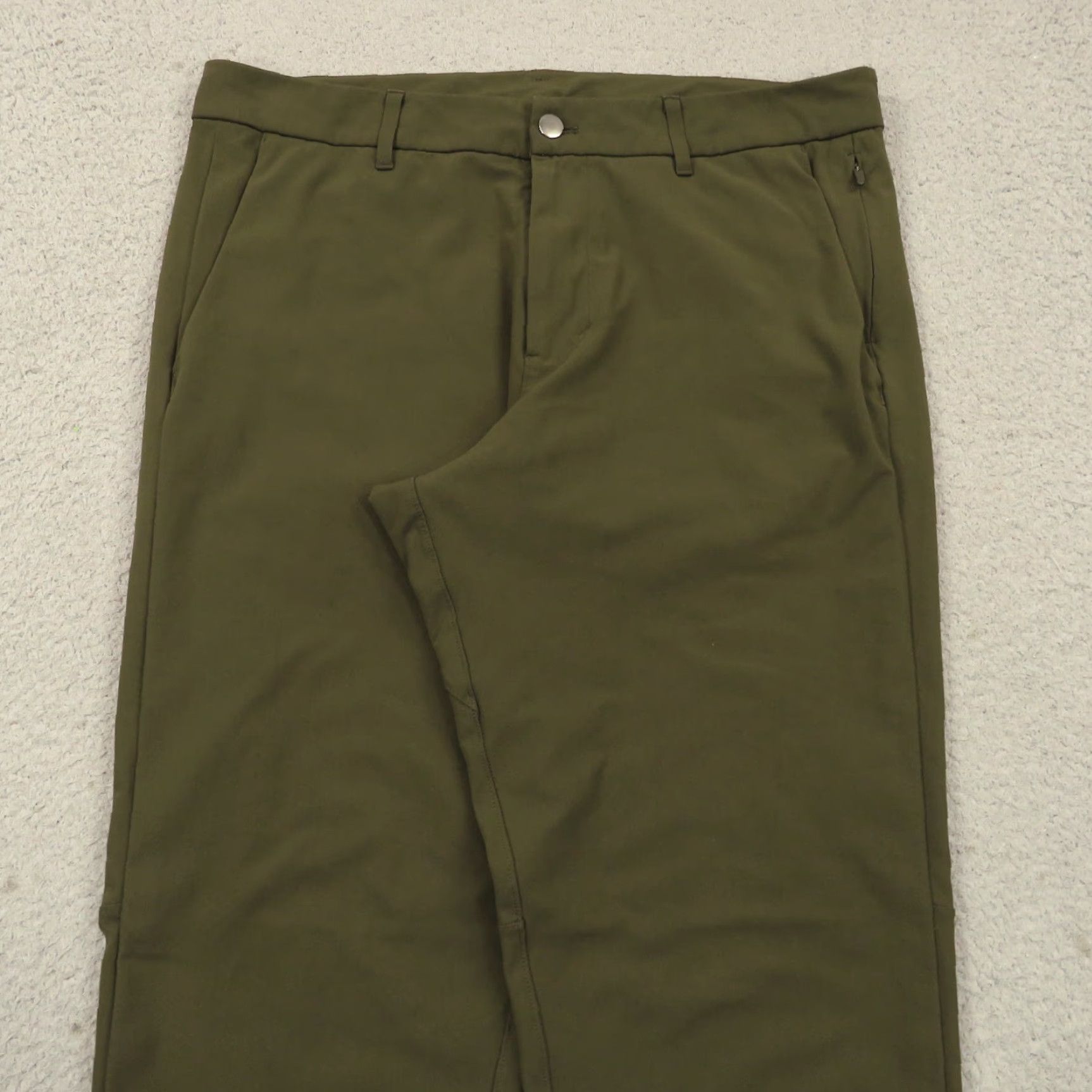 Lululemon Lululemon Commission Pants Mens 34x32 Slim Dark Olive Warpstreme Flex Work Chino Size US 34 / EU 50 - 6 Thumbnail